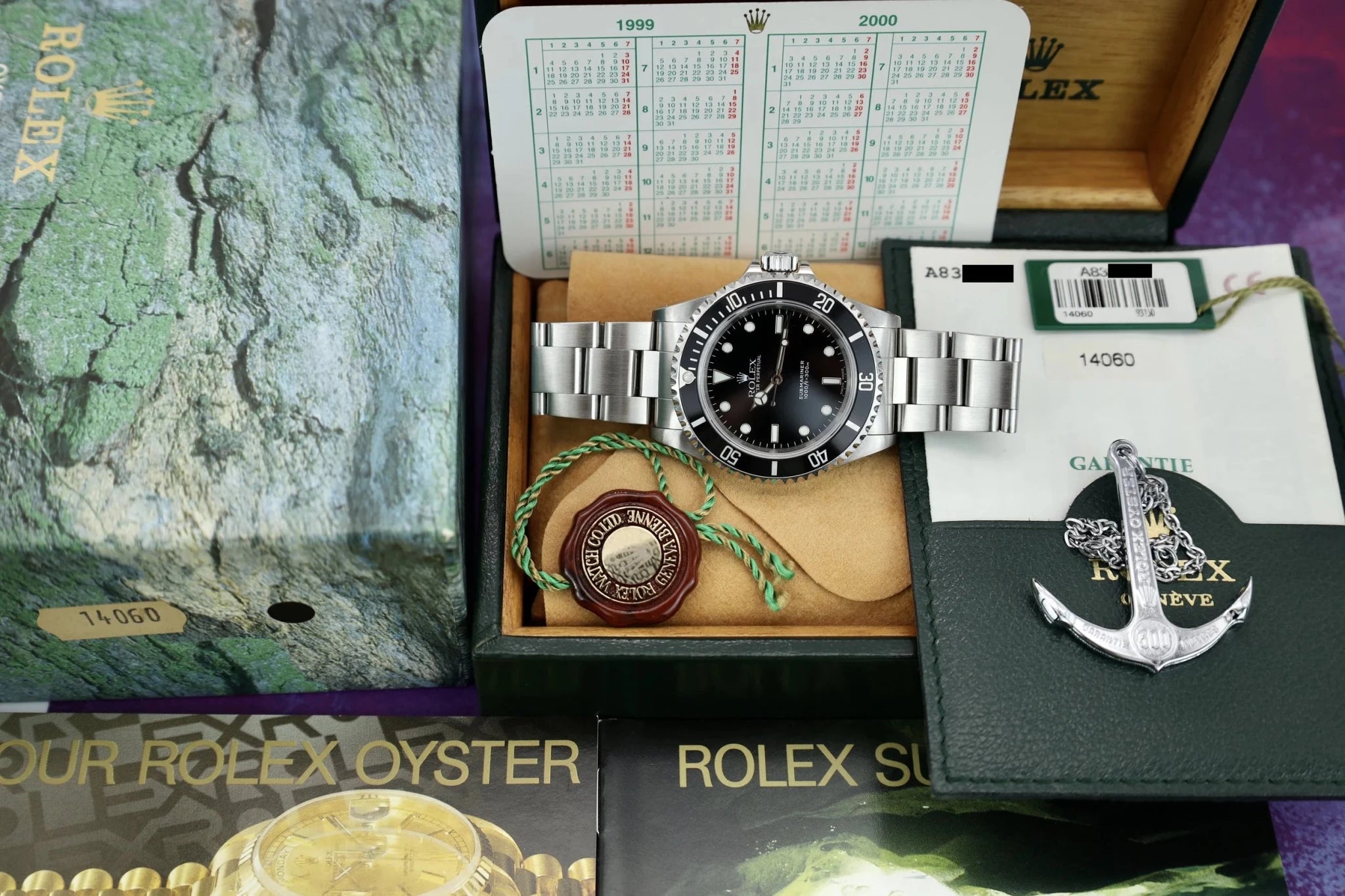 1999 Rolex Submariner Ref. 14060 | Full Set - Sierra Time Co