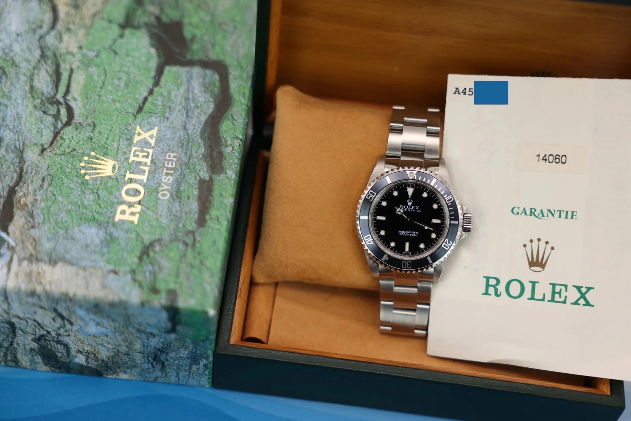 1999 Rolex Submariner Ref. 14060 | Midnight Blue | Box and Papers - Sierra Time Co