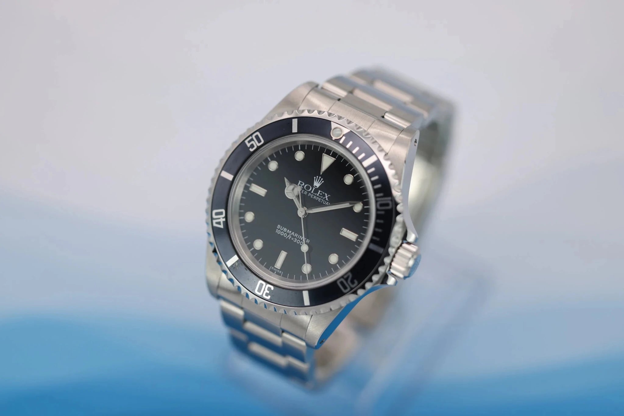 1999 Rolex Submariner Ref. 14060 | Midnight Blue | Box and Papers - Sierra Time Co