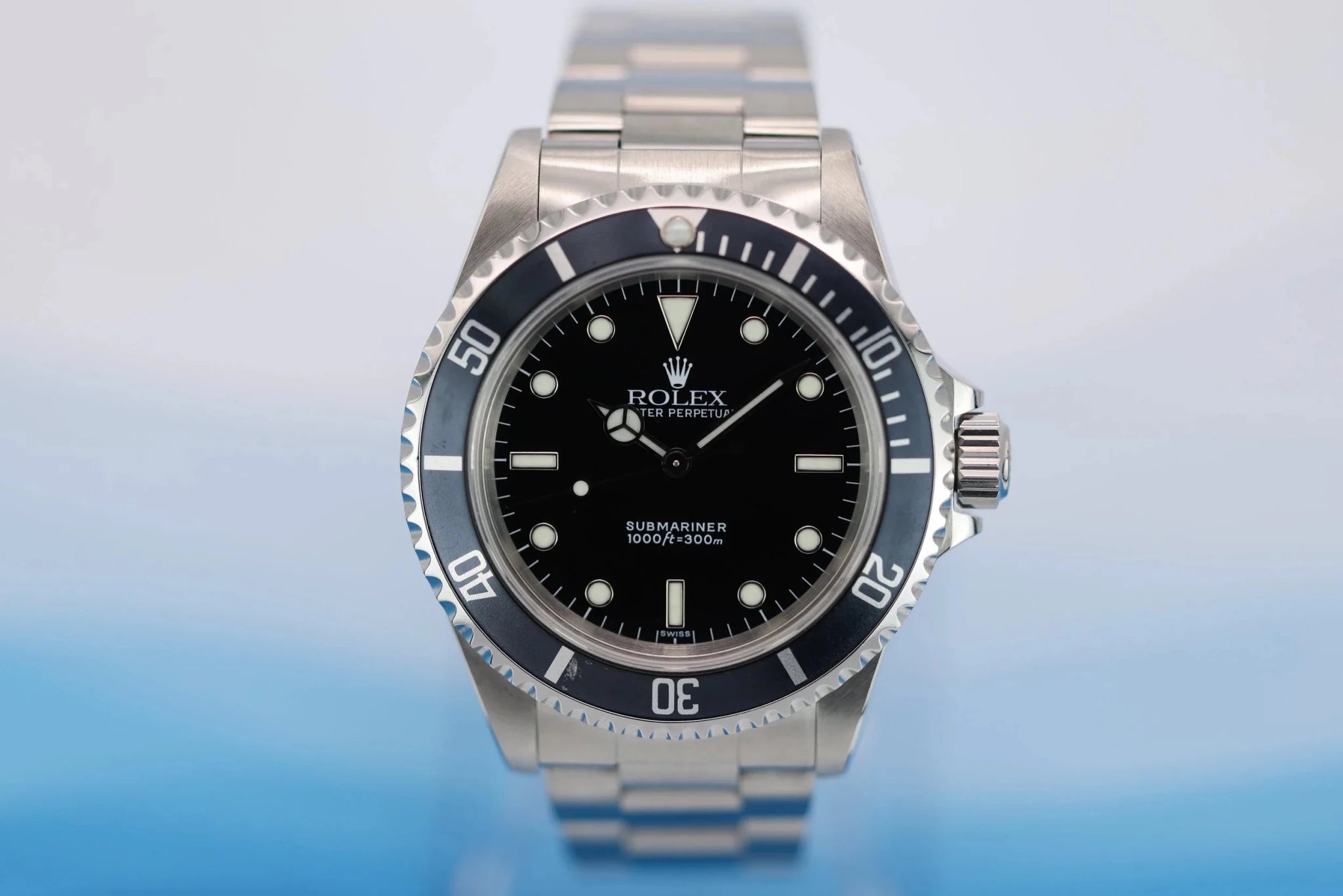 1999 Rolex Submariner Ref. 14060 | Midnight Blue | Box and Papers - Sierra Time Co