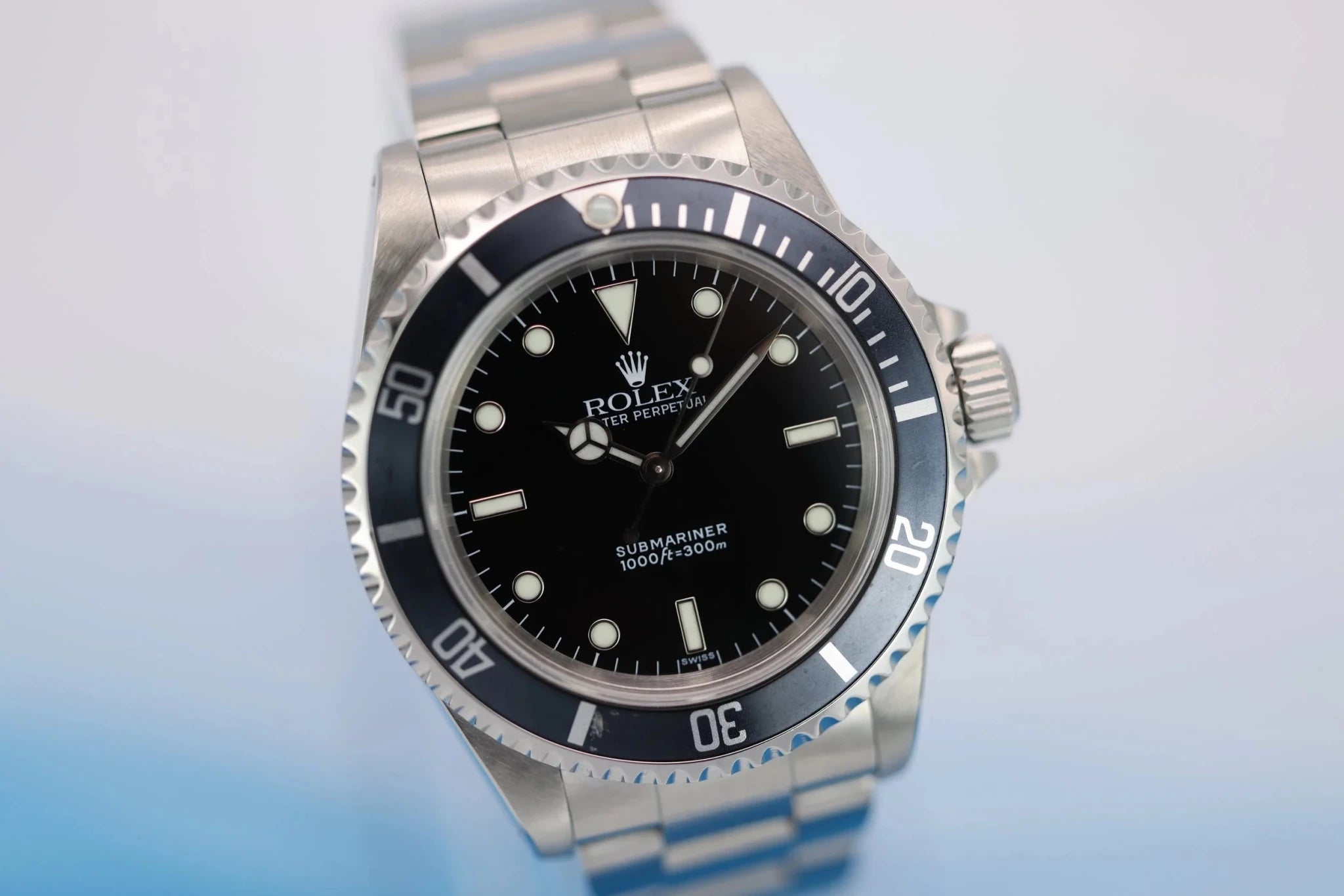 1999 Rolex Submariner Ref. 14060 | Midnight Blue | Box and Papers - Sierra Time Co