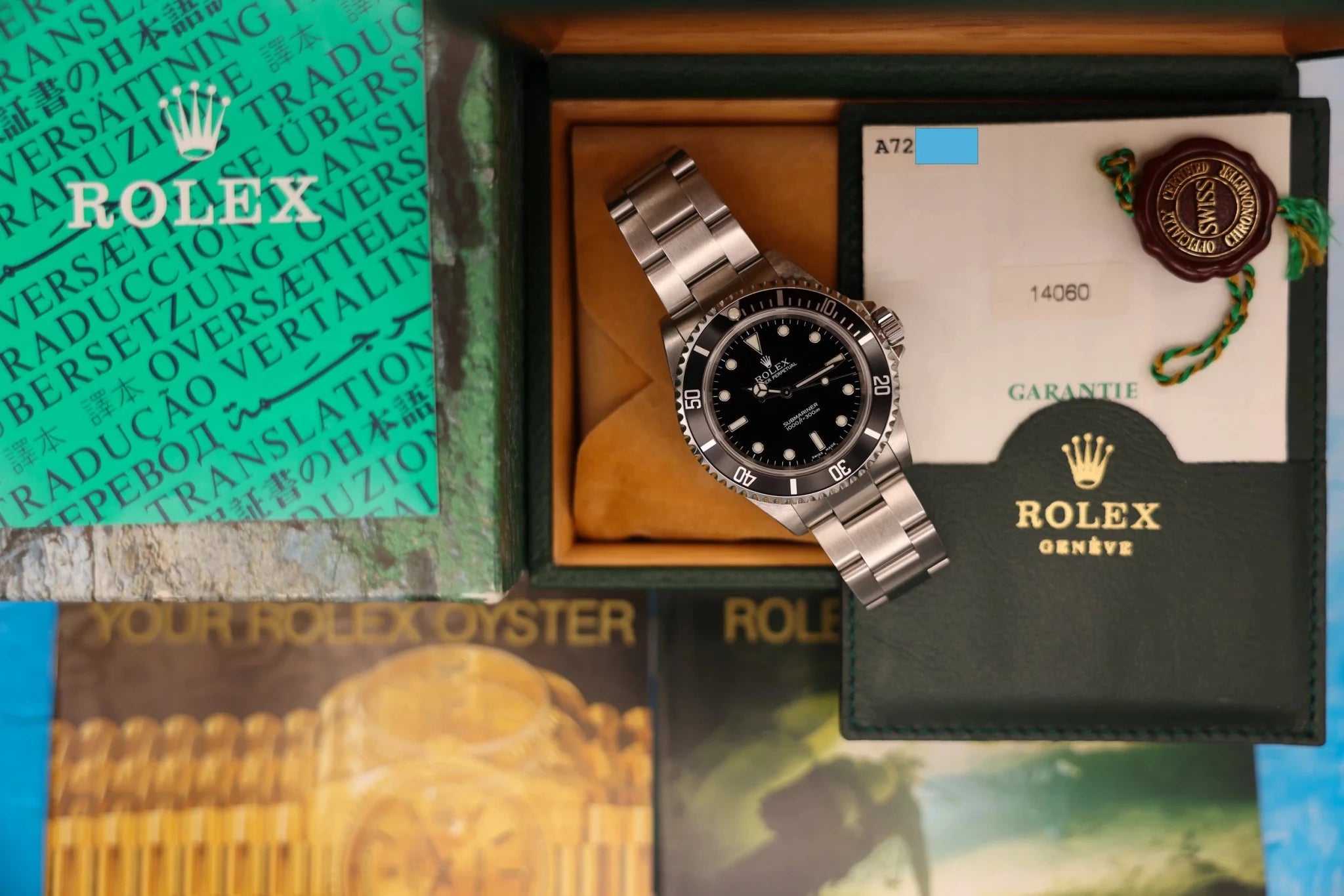 1999 Rolex Submariner Ref. 14060 | Minty | Box and Papers - Sierra Time Co