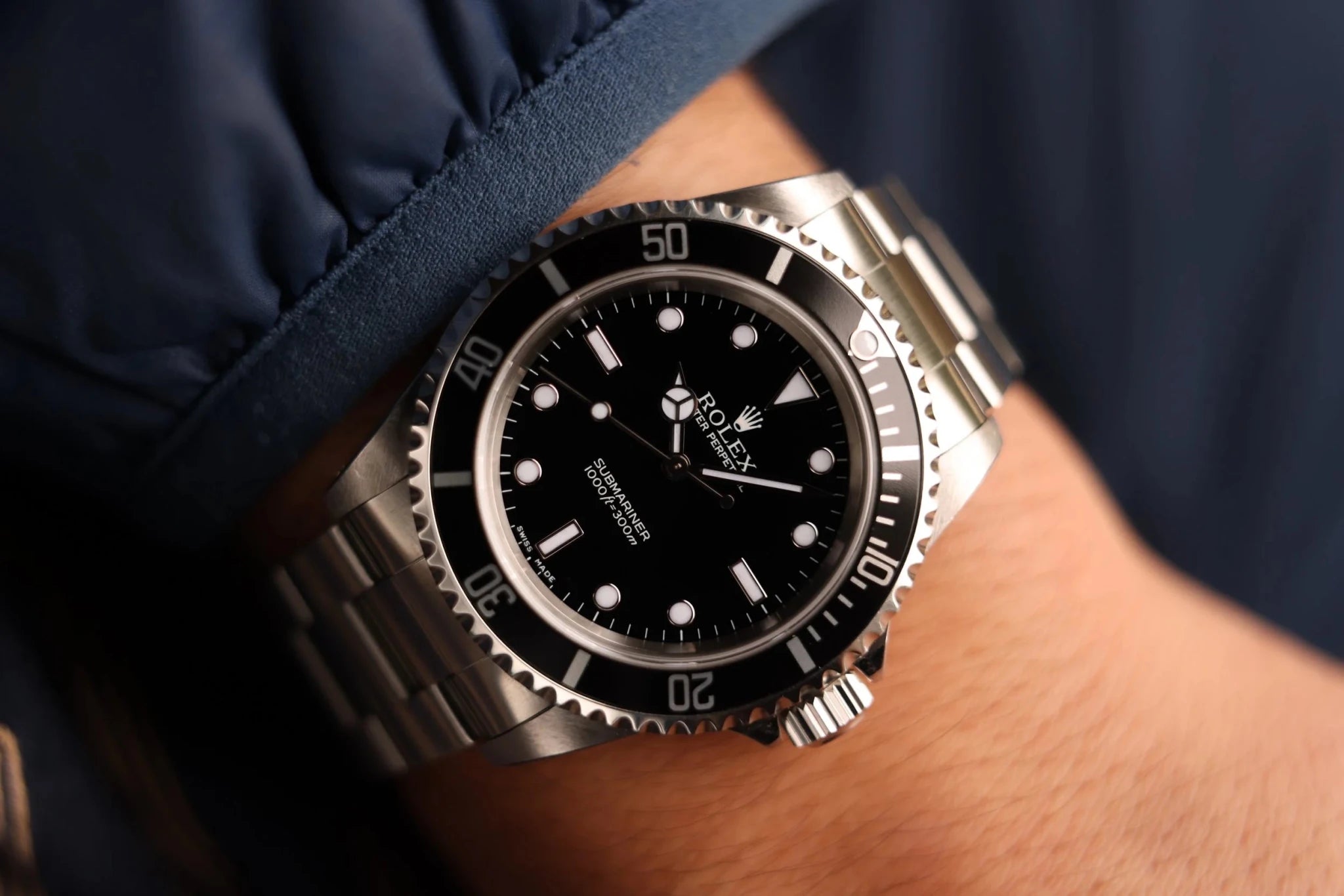 1999 Rolex Submariner Ref. 14060 | Minty | Box and Papers - Sierra Time Co