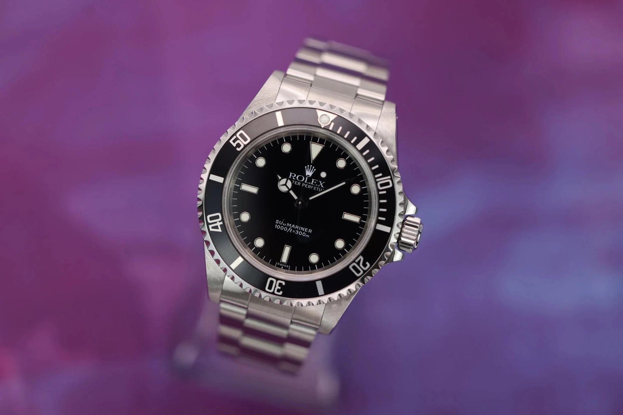 1999 Rolex Submariner Ref. 14060 | Swiss Only | Box and Papers - Sierra Time Co