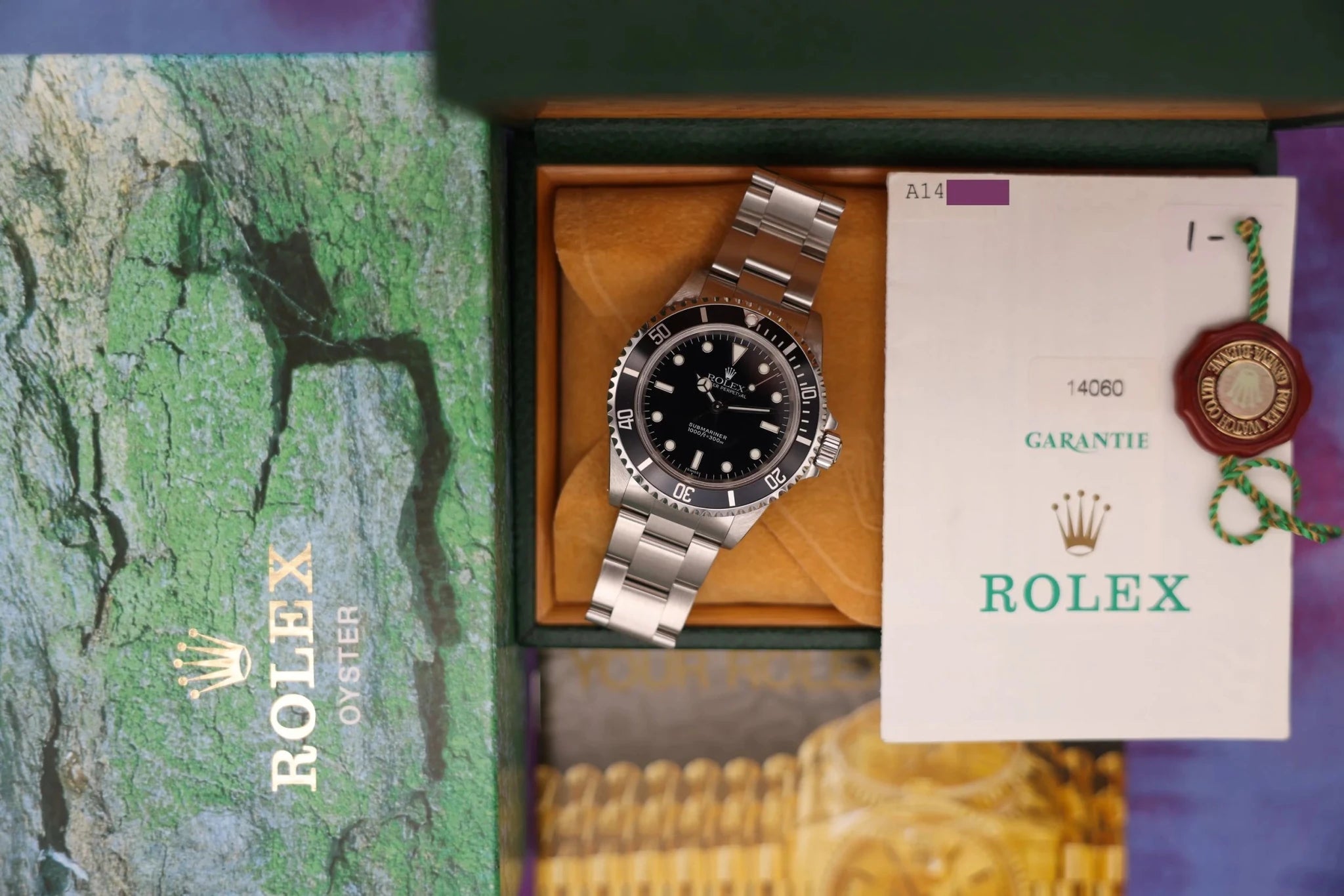 1999 Rolex Submariner Ref. 14060 | Swiss Only | Box and Papers - Sierra Time Co