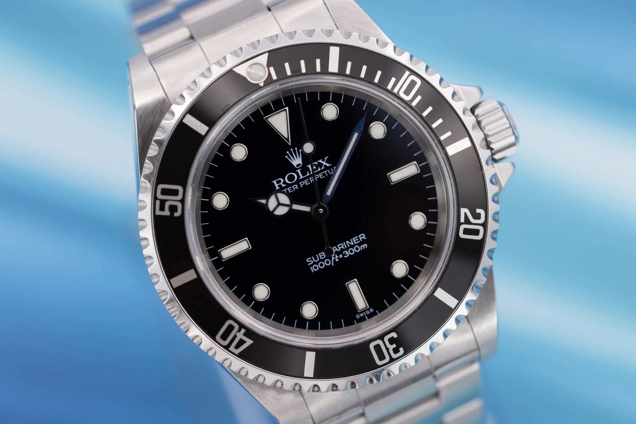 1999 Rolex Submariner Ref. 14060 | Swiss Only Dial | Box and Papers - Sierra Time Co