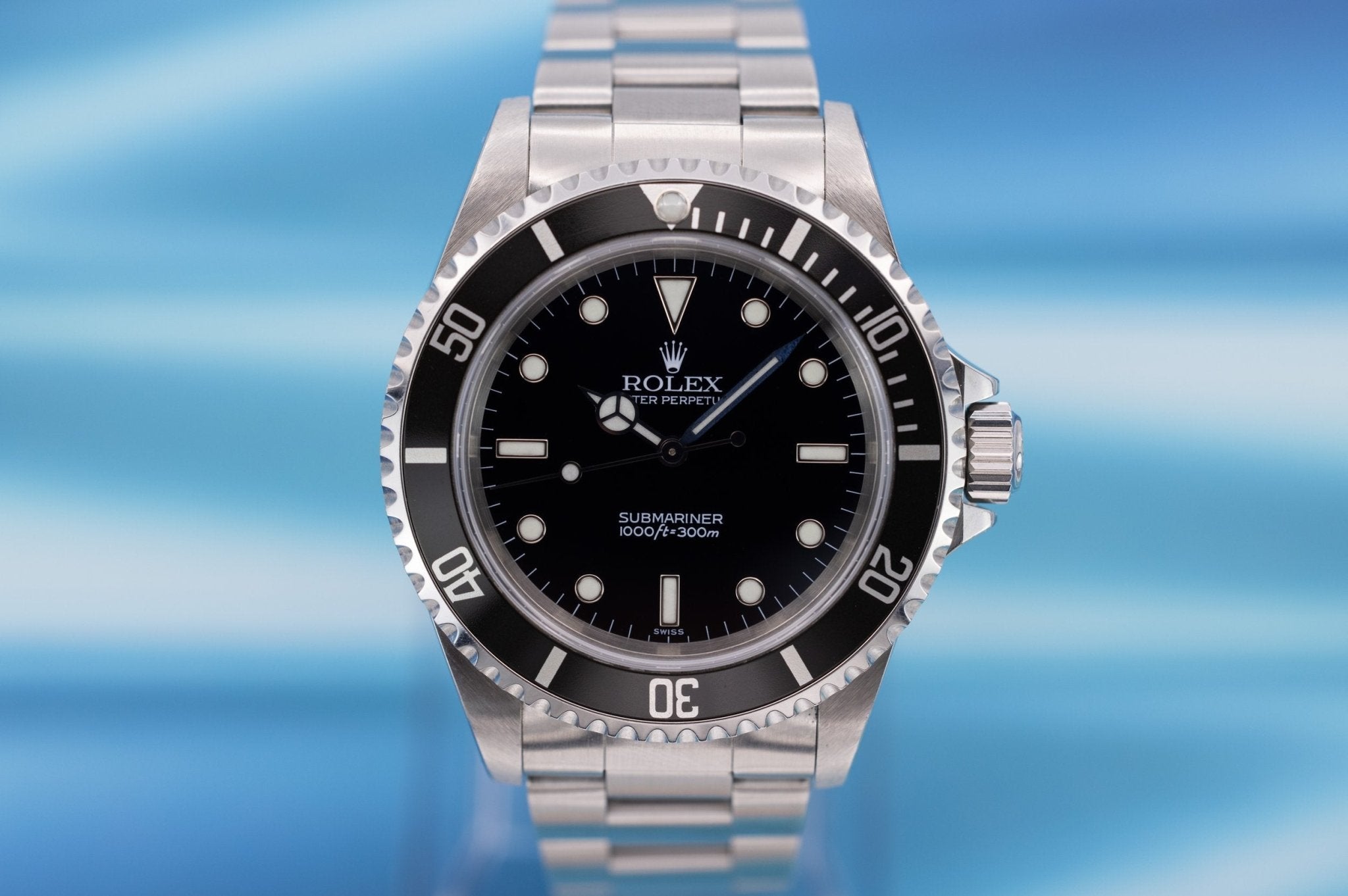 1999 Rolex Submariner Ref. 14060 | Swiss Only Dial | Box and Papers - Sierra Time Co