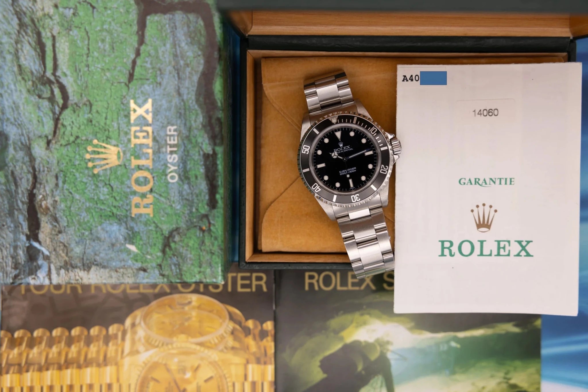 1999 Rolex Submariner Ref. 14060 | Swiss Only Dial | Box and Papers - Sierra Time Co