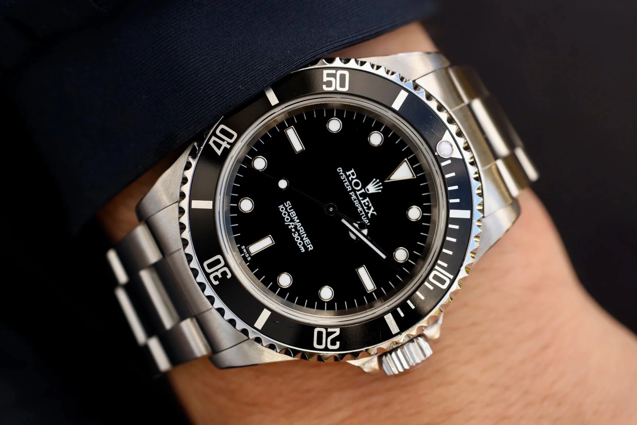 1999 Rolex Submariner Ref. 14060 Swiss Only | Papers - Sierra Time Co