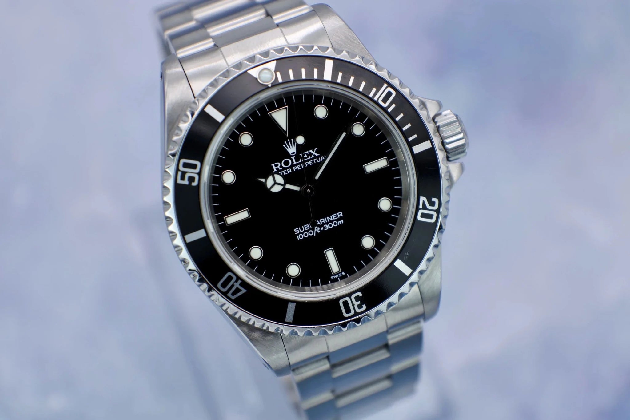 1999 Rolex Submariner Ref. 14060 Swiss Only | Papers - Sierra Time Co