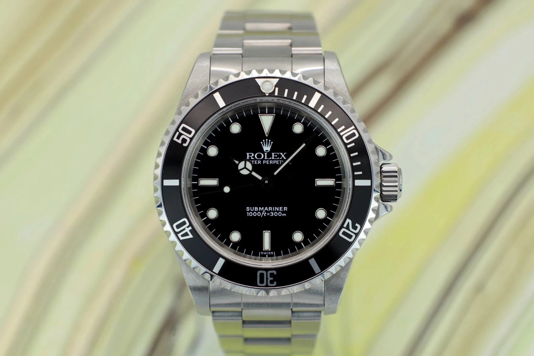 1999 Rolex Submariner Ref. 14060 | Unpolished | Box and Papers - Sierra Time Co