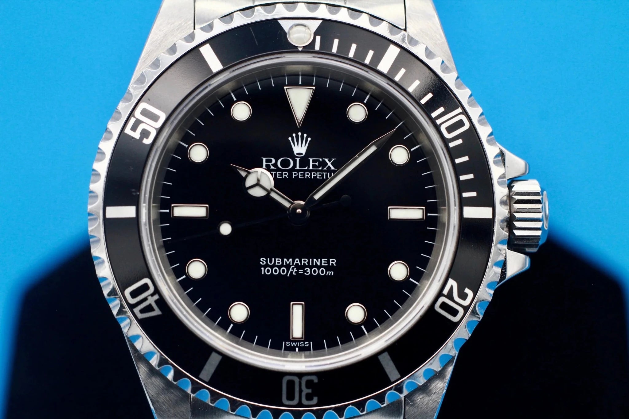 1999 Rolex Submariner Ref. 14060M | Box and Service Records - Sierra Time Co
