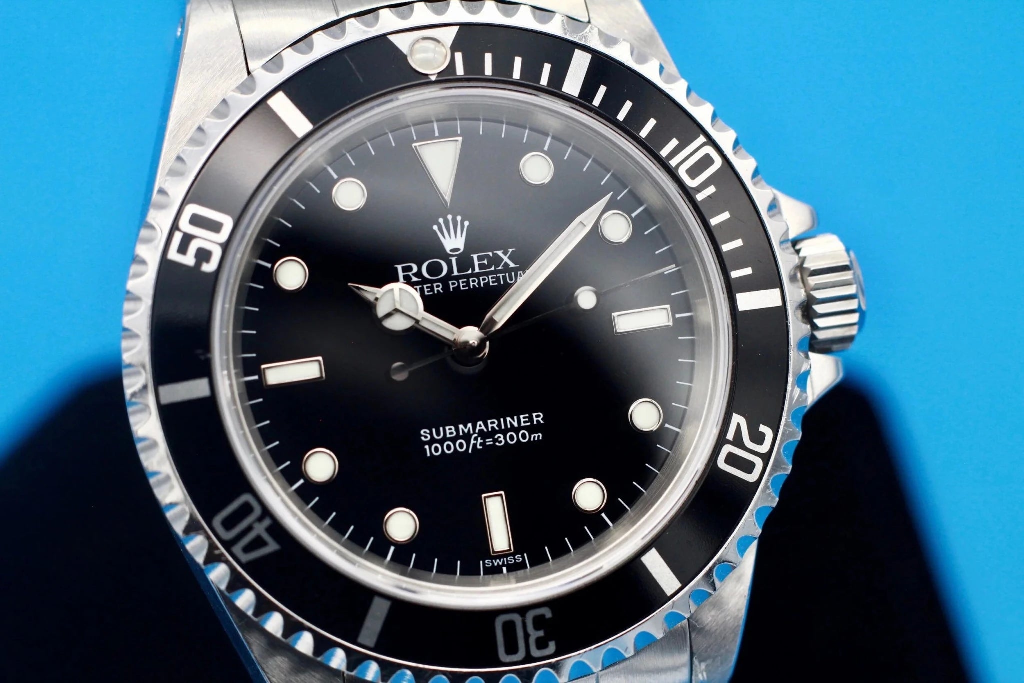 1999 Rolex Submariner Ref. 14060M | Box and Service Records - Sierra Time Co