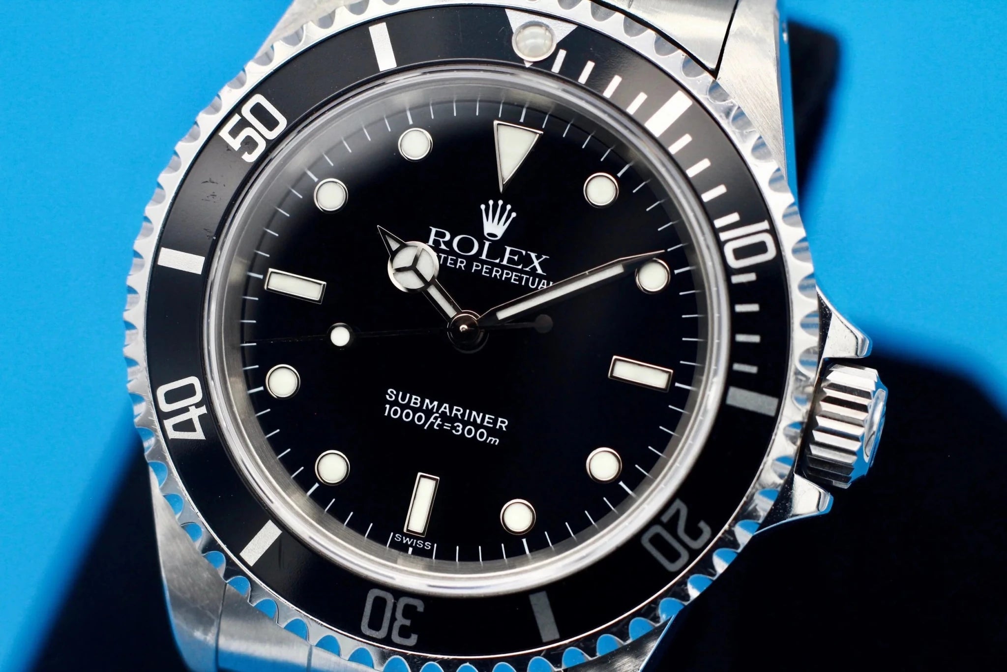 1999 Rolex Submariner Ref. 14060M | Box and Service Records - Sierra Time Co