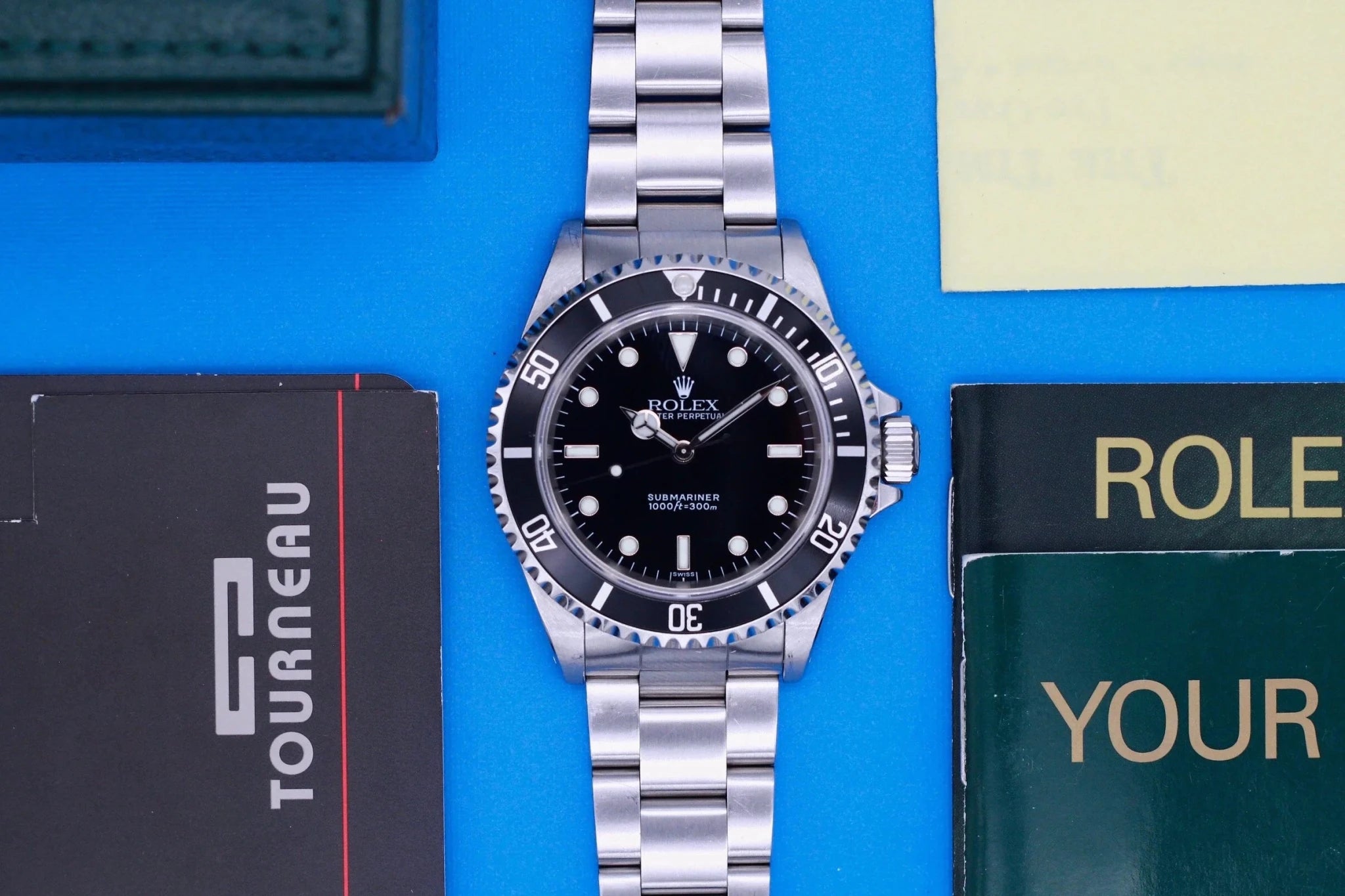 1999 Rolex Submariner Ref. 14060M | Box and Service Records - Sierra Time Co