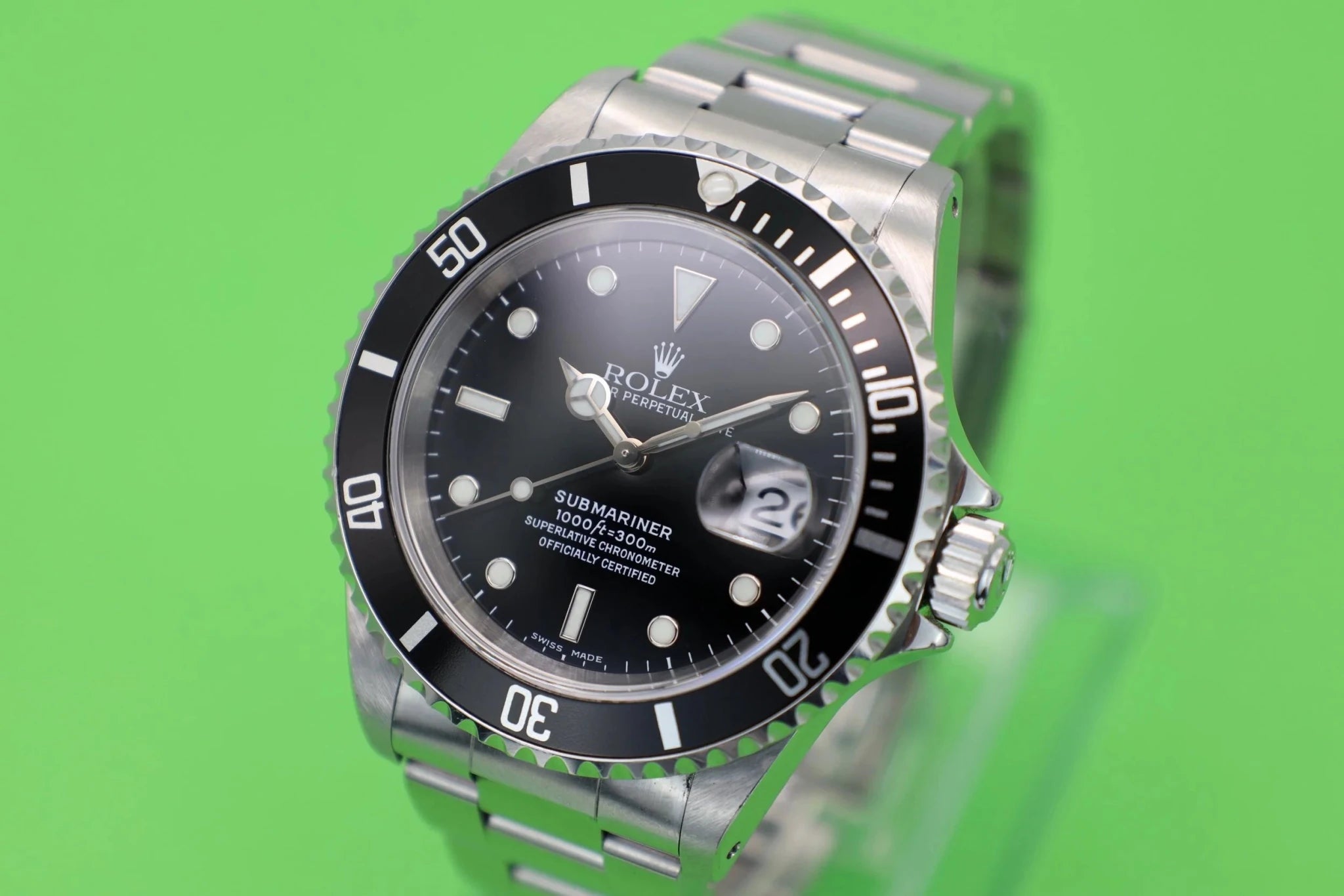 1999 Rolex Submariner Ref. 16610 | Papers - Sierra Time Co