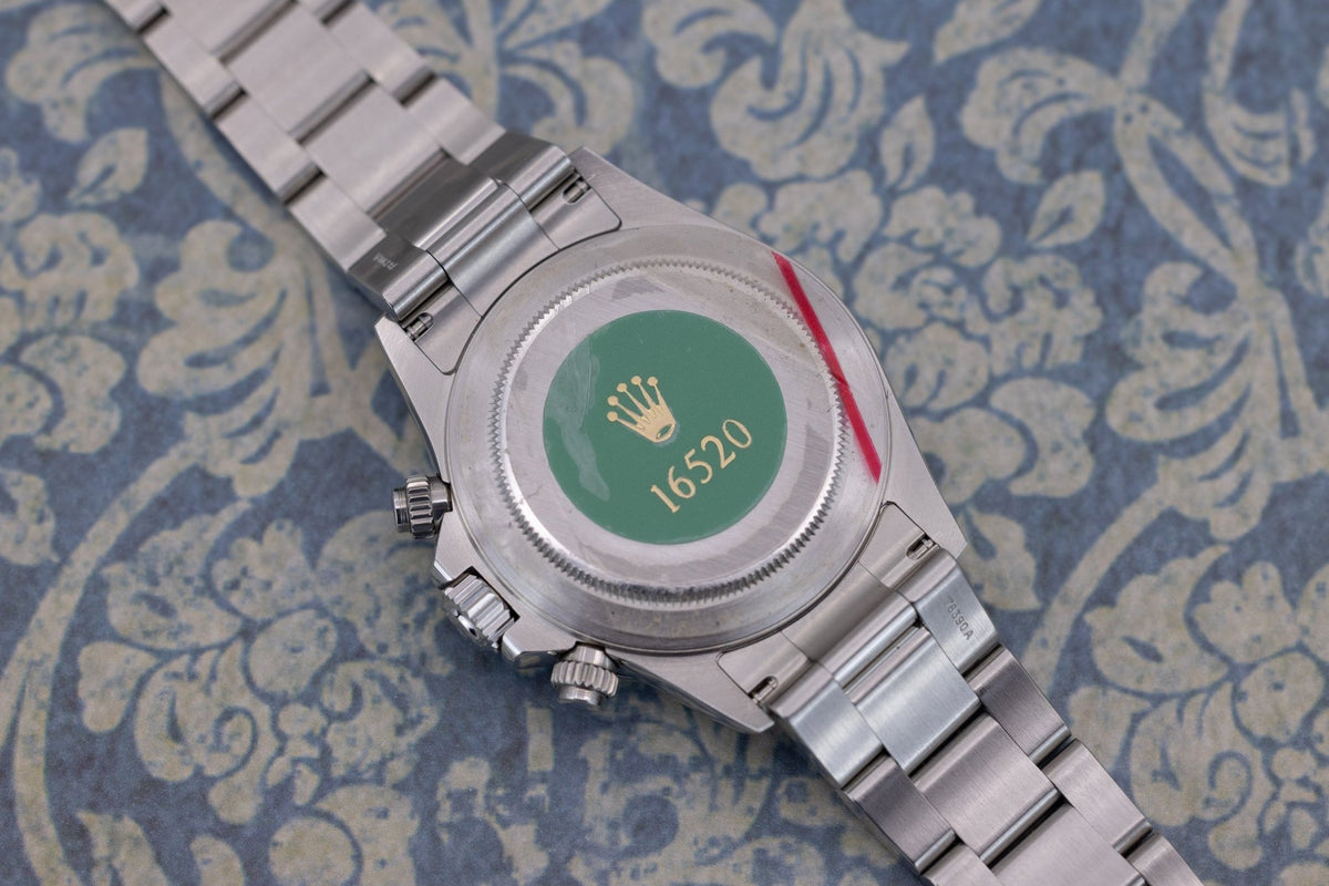 1999 Rolex Zenith Daytona Ref. 16520 White Dial | Like New Condition | Box and Papers - Sierra Time Co