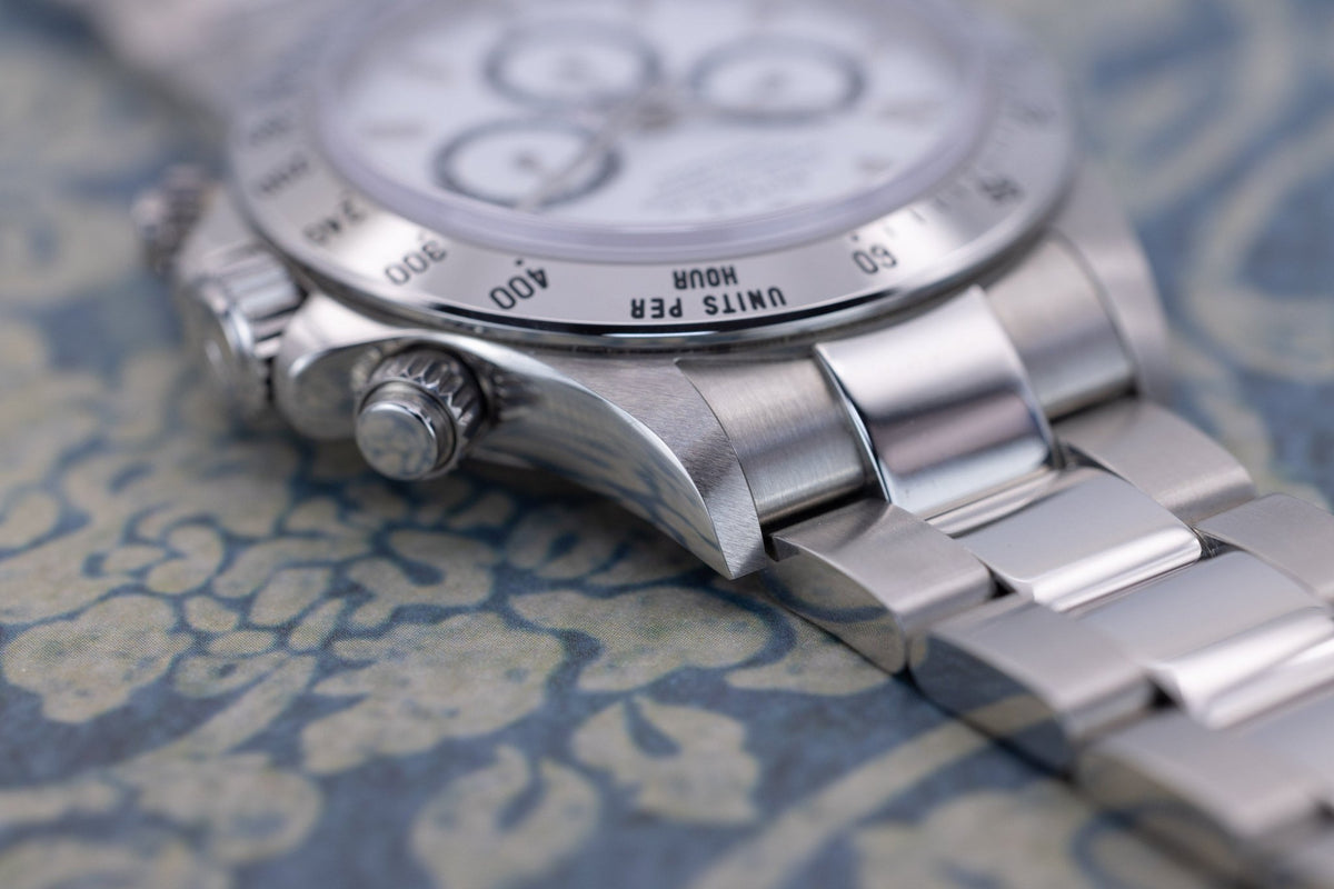 1999 Rolex Zenith Daytona Ref. 16520 White Dial | Like New Condition | Box and Papers - Sierra Time Co
