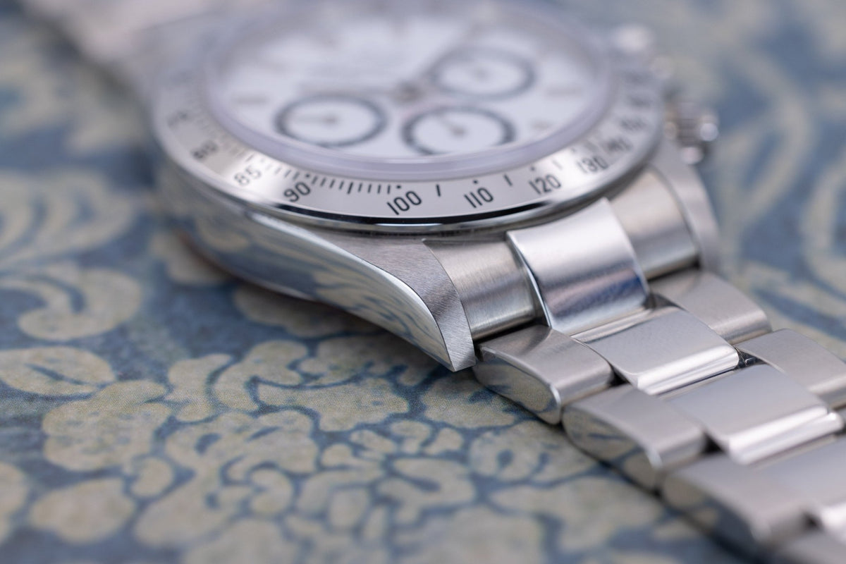 1999 Rolex Zenith Daytona Ref. 16520 White Dial | Like New Condition | Box and Papers - Sierra Time Co