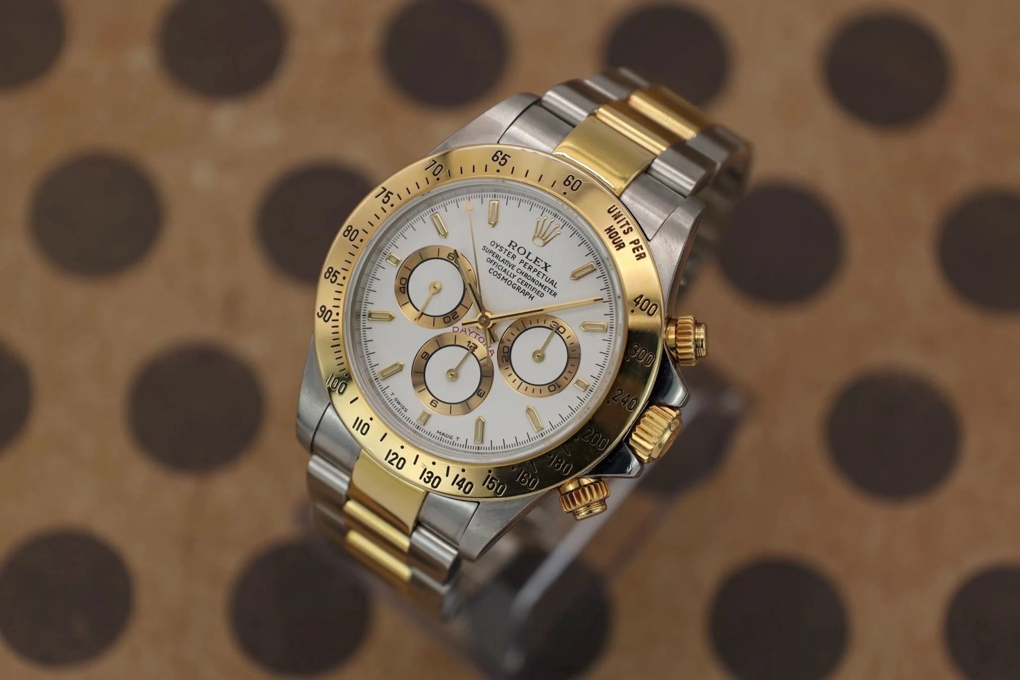 1999 Rolex Zenith Daytona Ref. 16523 | White Dial | Papers - Sierra Time Co