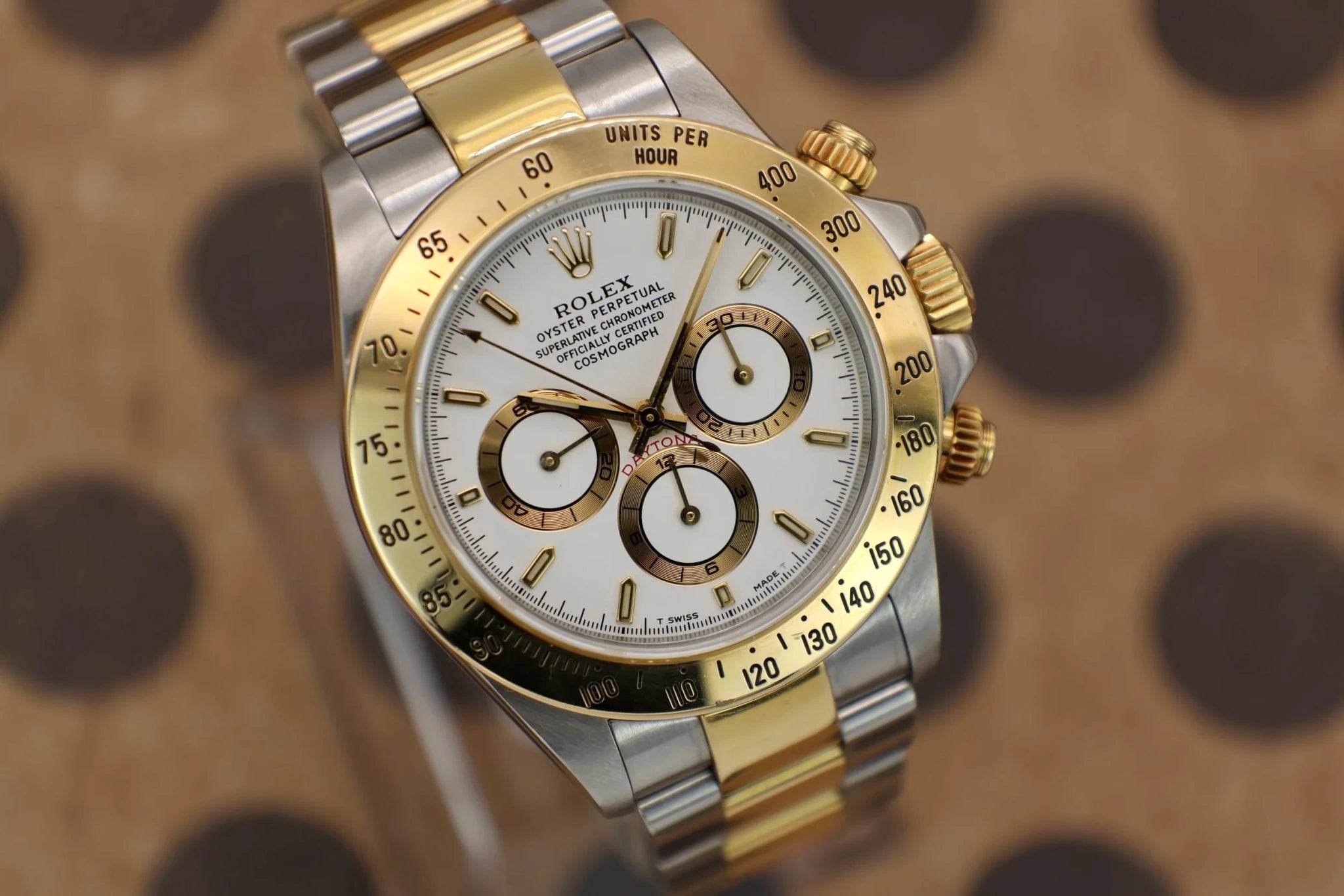 1999 Rolex Zenith Daytona Ref. 16523 | White Dial | Papers - Sierra Time Co