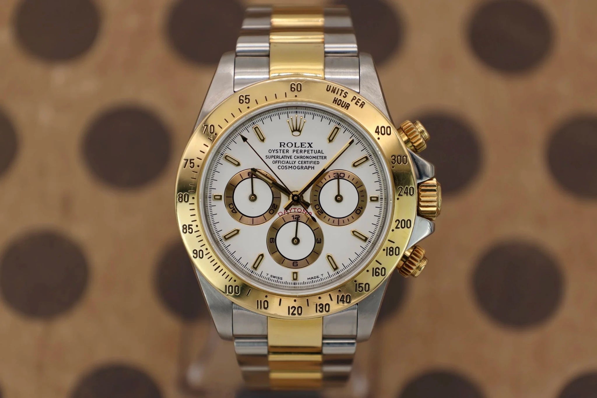 1999 Rolex Zenith Daytona Ref. 16523 | White Dial | Papers - Sierra Time Co