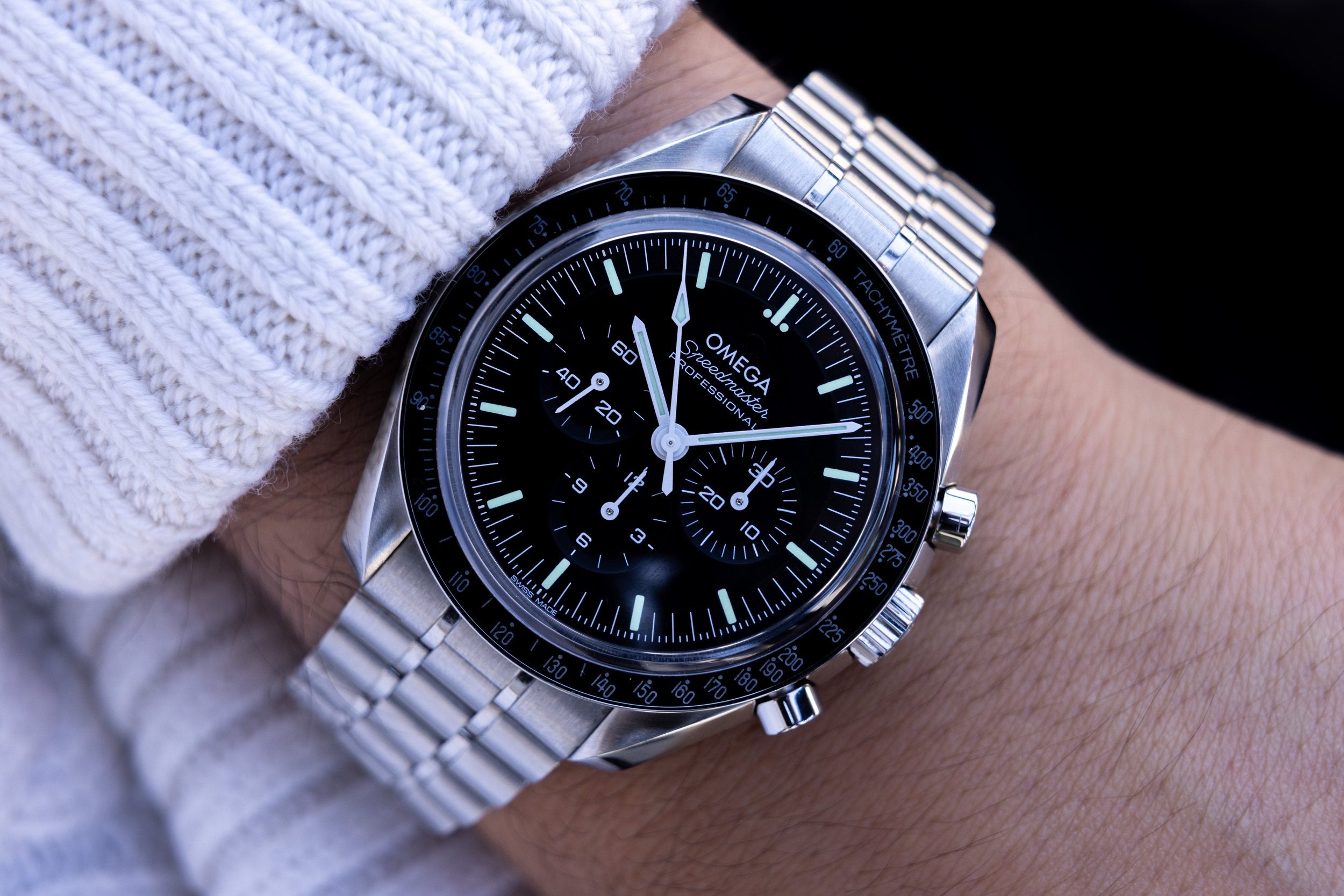 2022 Omega Speedmaster Professional Moonwatch Ref. 310.30.42.50.01.002 | Sapphire Sandwich | Box and Papers - Sierra Time Co.