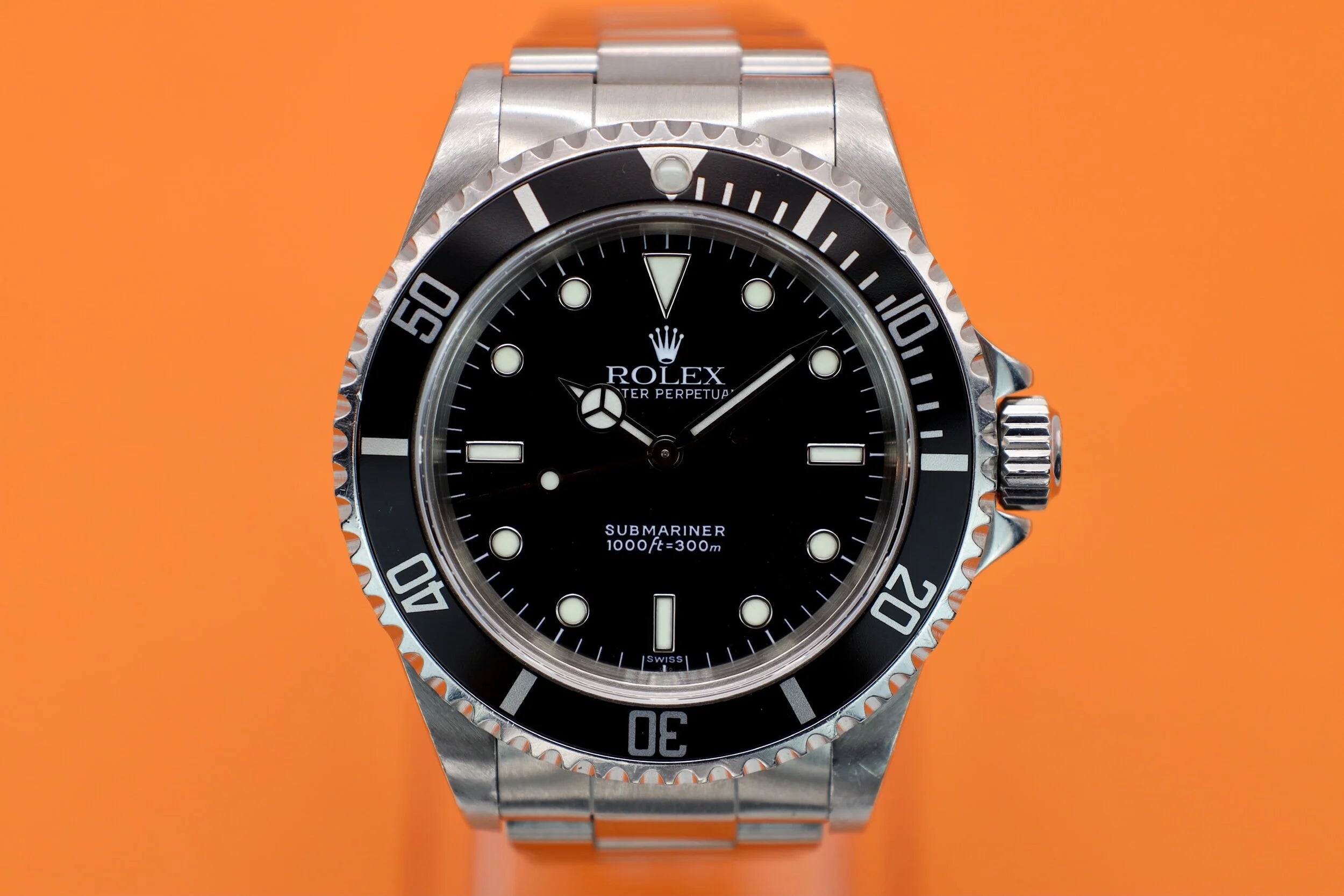1999 Rolex Submariner Ref. 14060 | Box and Papers - Sierra Time Co.