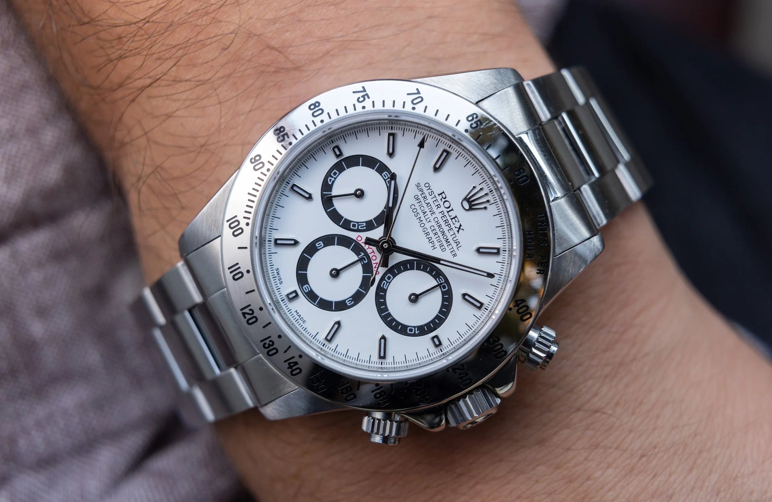 1997 Rolex Zenith Daytona Ref. 16520 | Box and Papers | Serviced - Sierra Time Co.