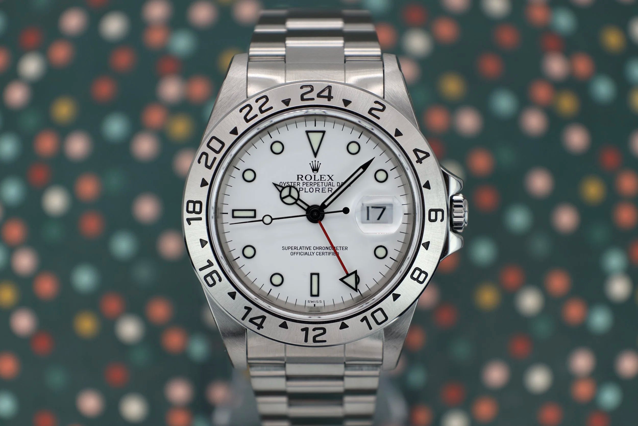 1999 Rolex Explorer II Ref. 16570 Polar | Swiss Only | Box and Papers - Sierra Time Co.