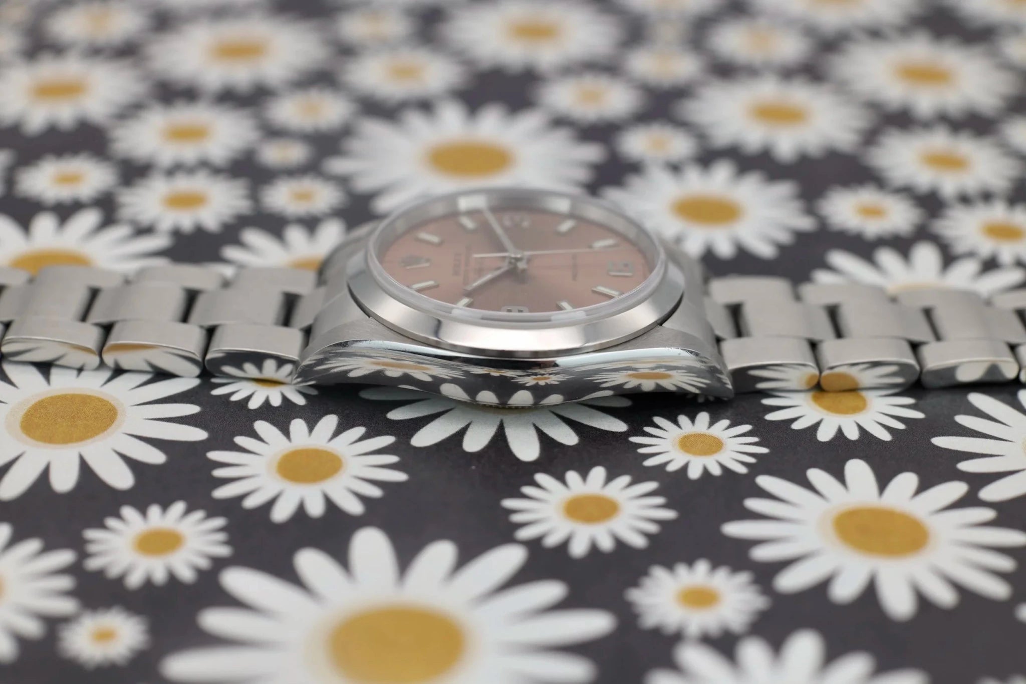 2000 Rolex Air-King Ref. 14000 | Salmon Dial - Sierra Time Co