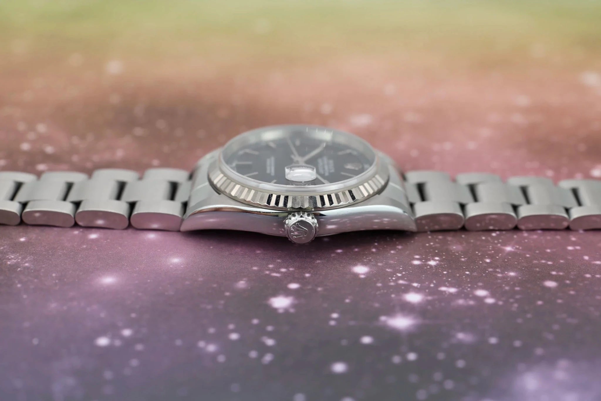 2000 Rolex Datejust Ref. 16234 | Black Dial - Sierra Time Co