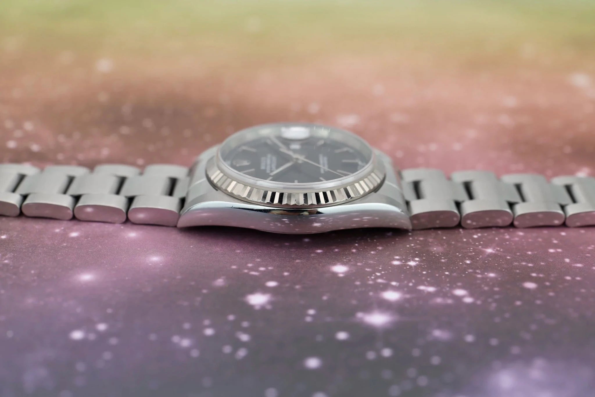 2000 Rolex Datejust Ref. 16234 | Black Dial - Sierra Time Co