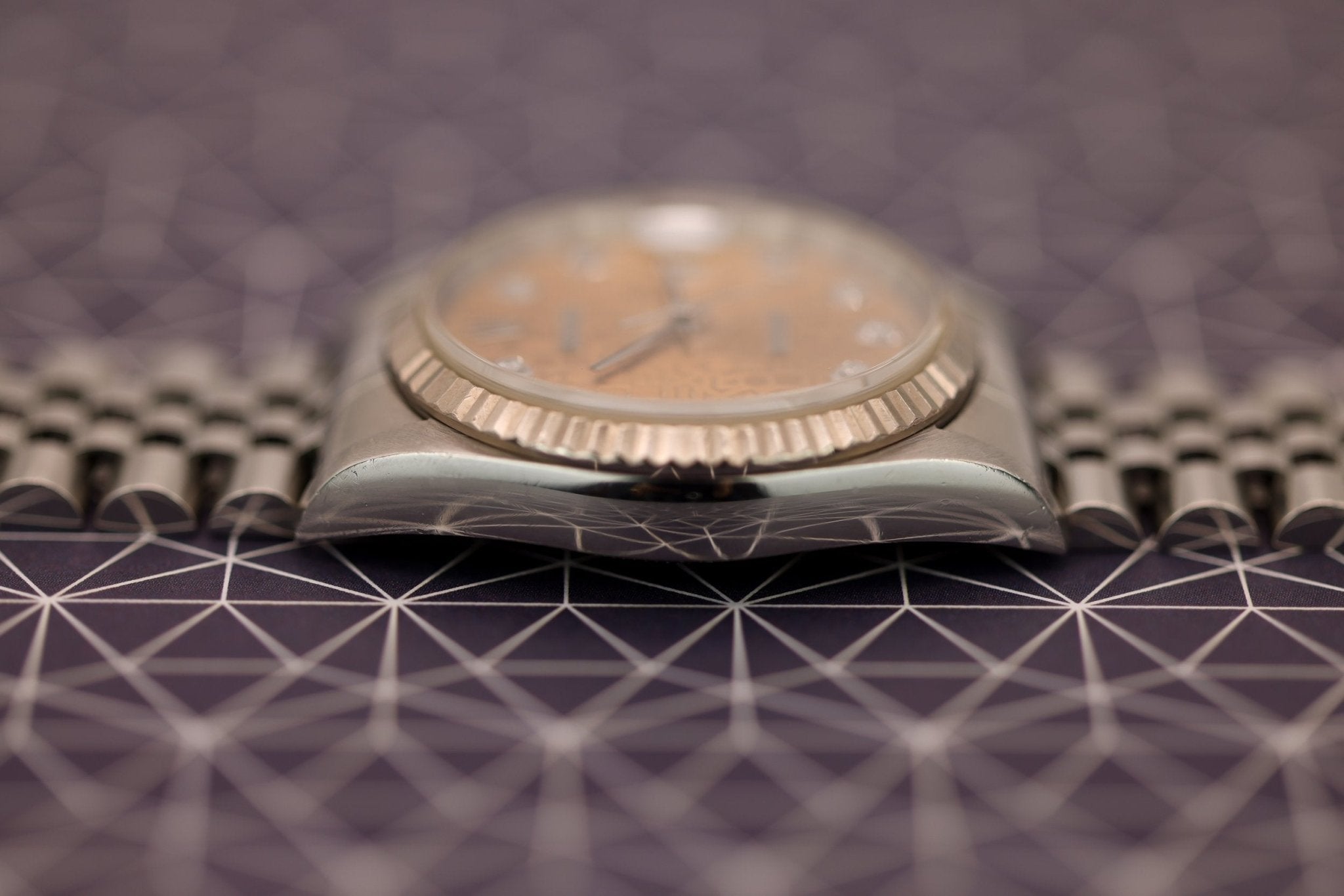 2000 Rolex Datejust Ref. 16234 | Diamond Copper Jubilee Dial - Sierra Time Co