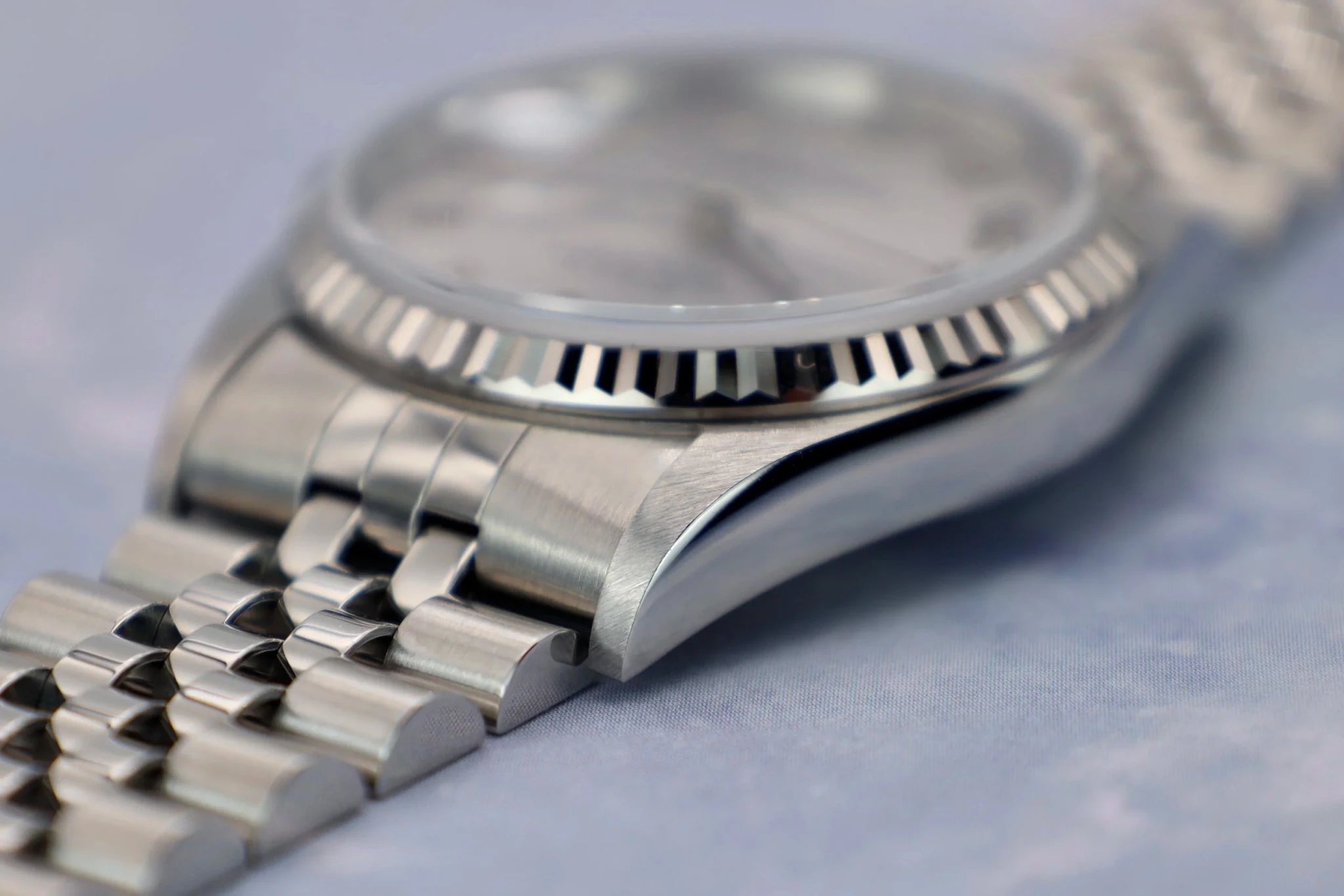 2000 Rolex Datejust Ref. 16234 | Silver Roman Dial - Sierra Time Co