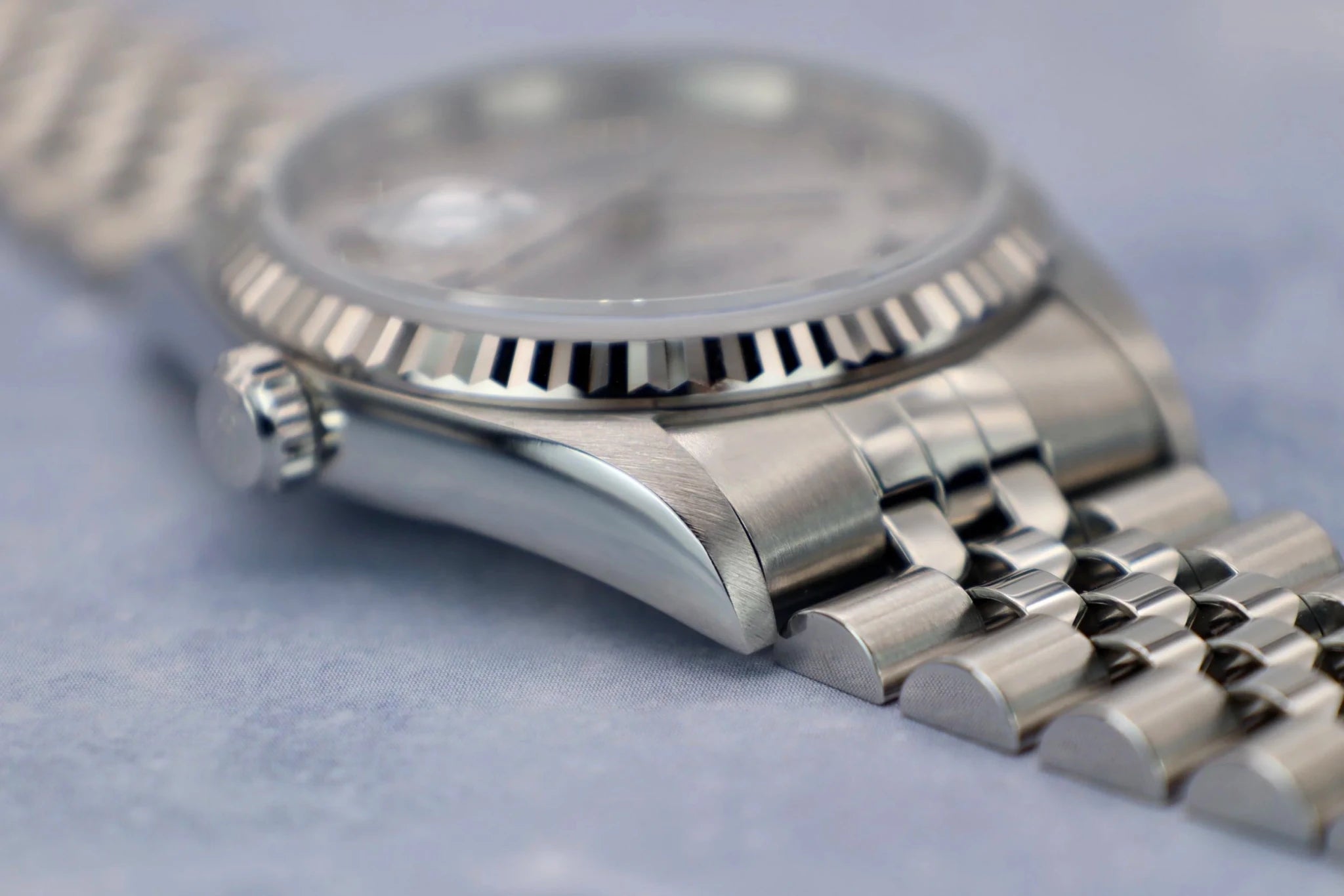 2000 Rolex Datejust Ref. 16234 | Silver Roman Dial - Sierra Time Co