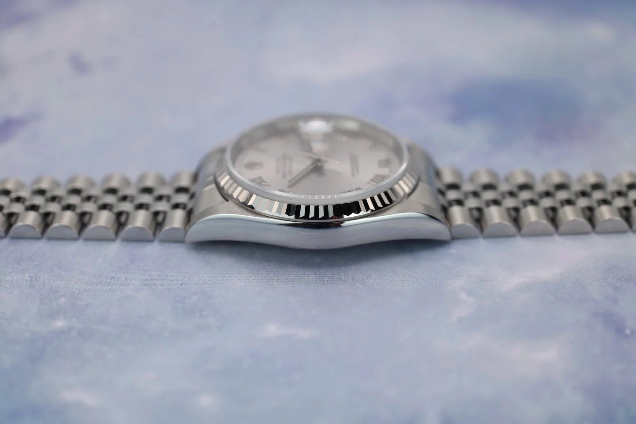 2000 Rolex Datejust Ref. 16234 | Silver Roman Dial - Sierra Time Co
