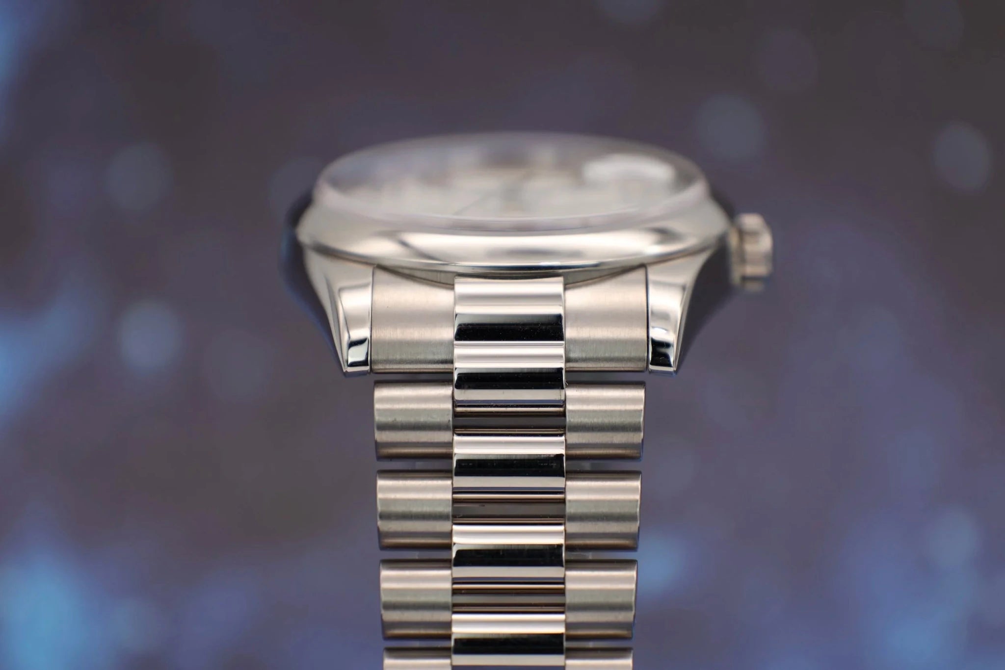2000 Rolex Day-Date Ref. 118209 18K WG | Diamond Jubilee Dial - Sierra Time Co