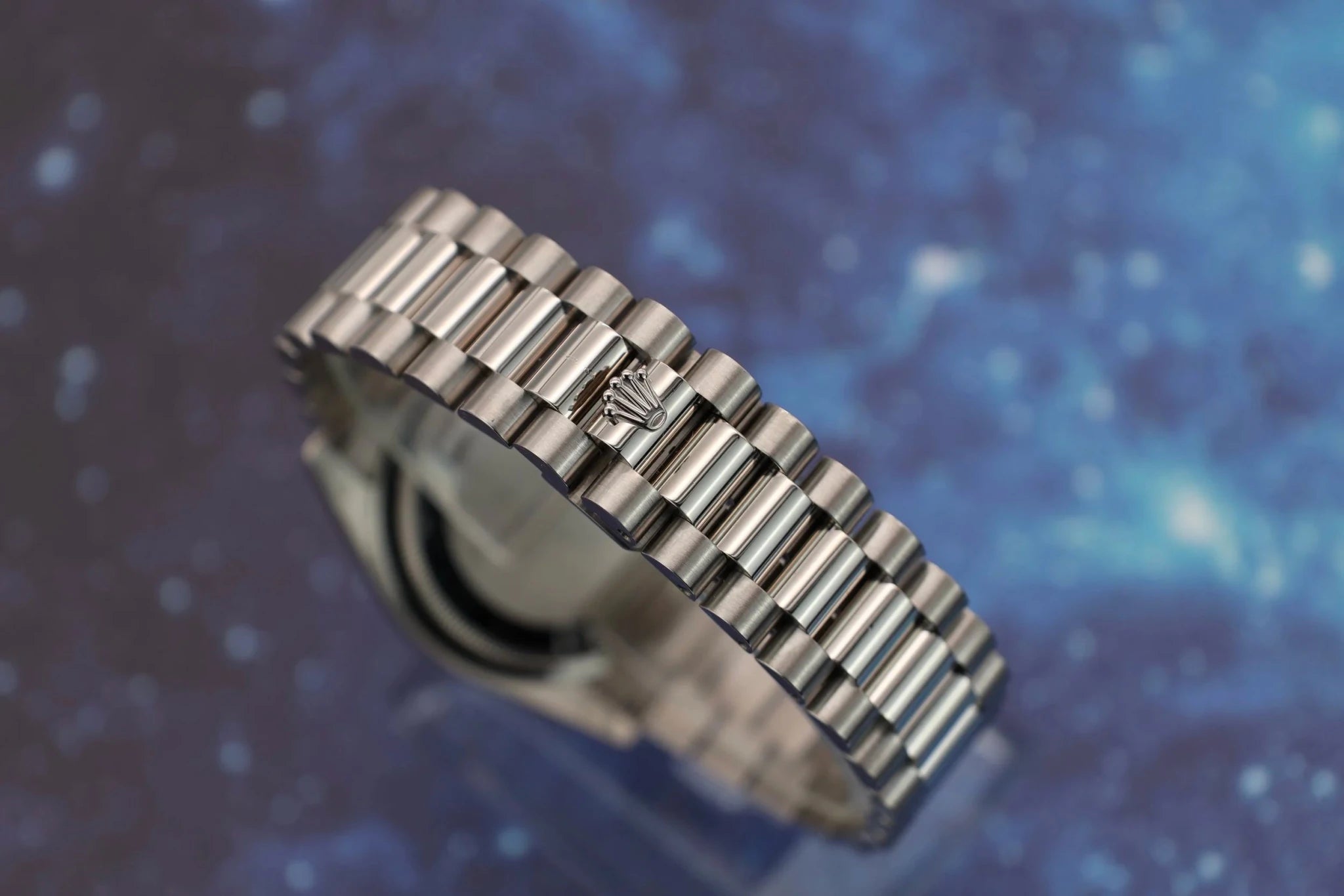 2000 Rolex Day-Date Ref. 118209 18K WG | Diamond Jubilee Dial - Sierra Time Co