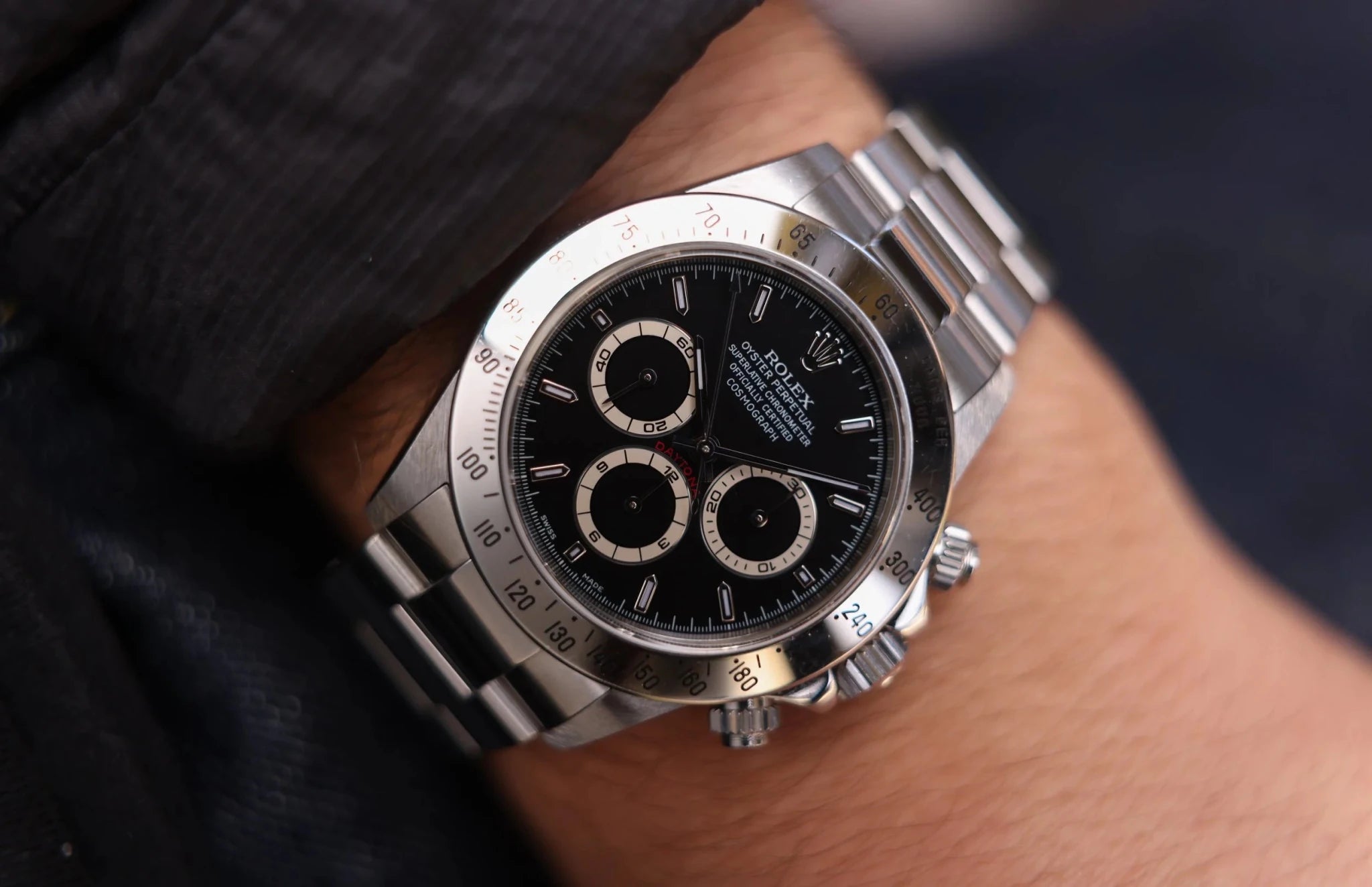 2000 Rolex Daytona Ref. 16520 | Black Dial | Excellent Condition - Sierra Time Co