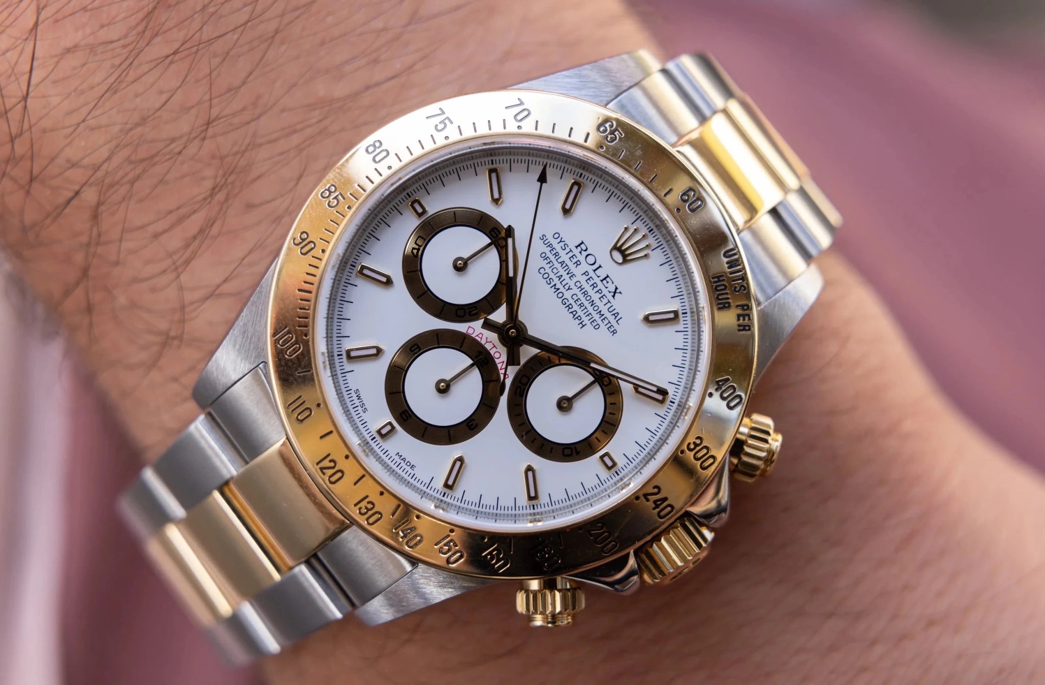 2000 Rolex Daytona Ref. 16523 | White Dial | Excellent Condition - Sierra Time Co