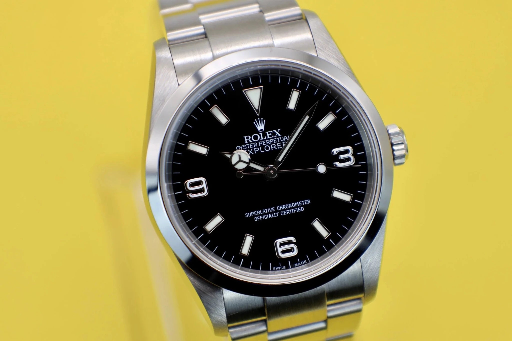 2000 Rolex Explorer I Ref. 114270 | Papers and Hangtag - Sierra Time Co