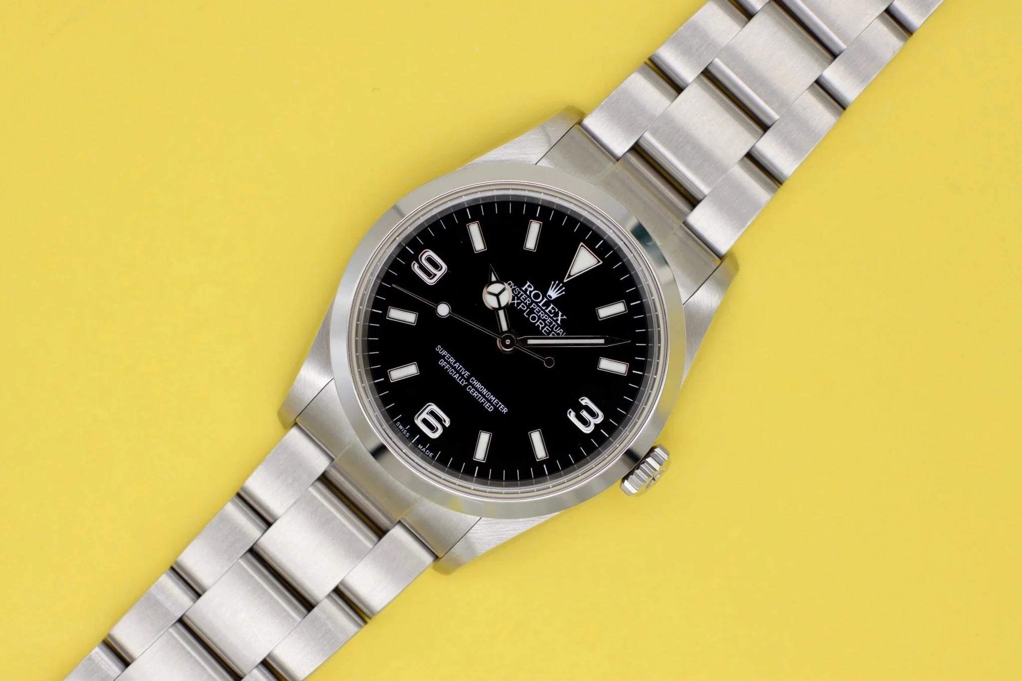 2000 Rolex Explorer I Ref. 114270 | Papers and Hangtag - Sierra Time Co