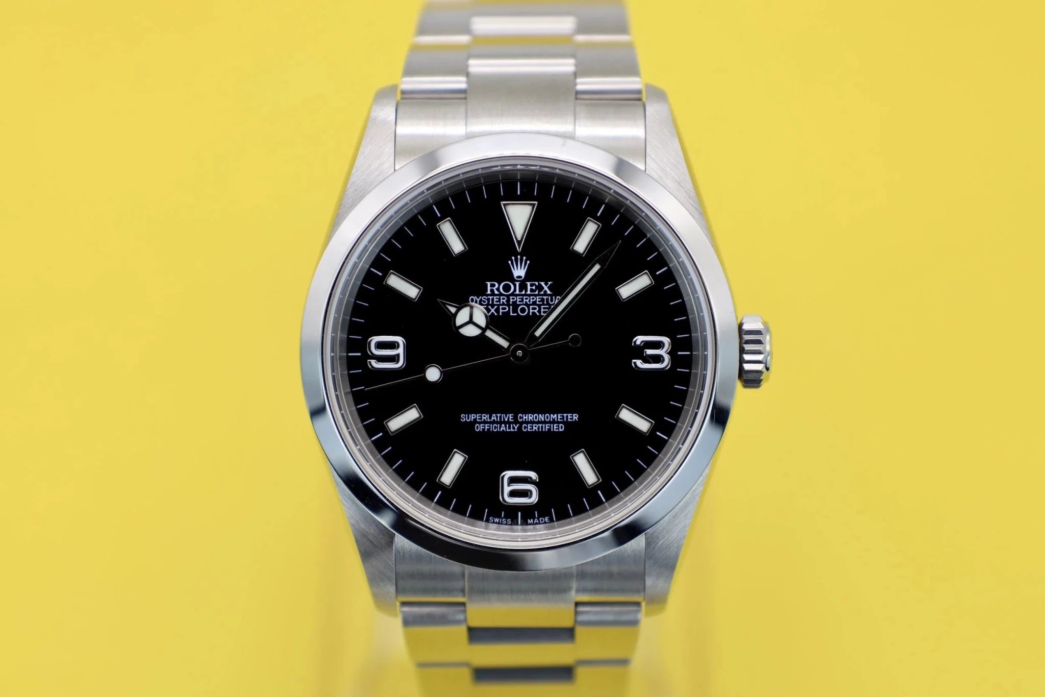 2000 Rolex Explorer I Ref. 114270 | Papers and Hangtag - Sierra Time Co