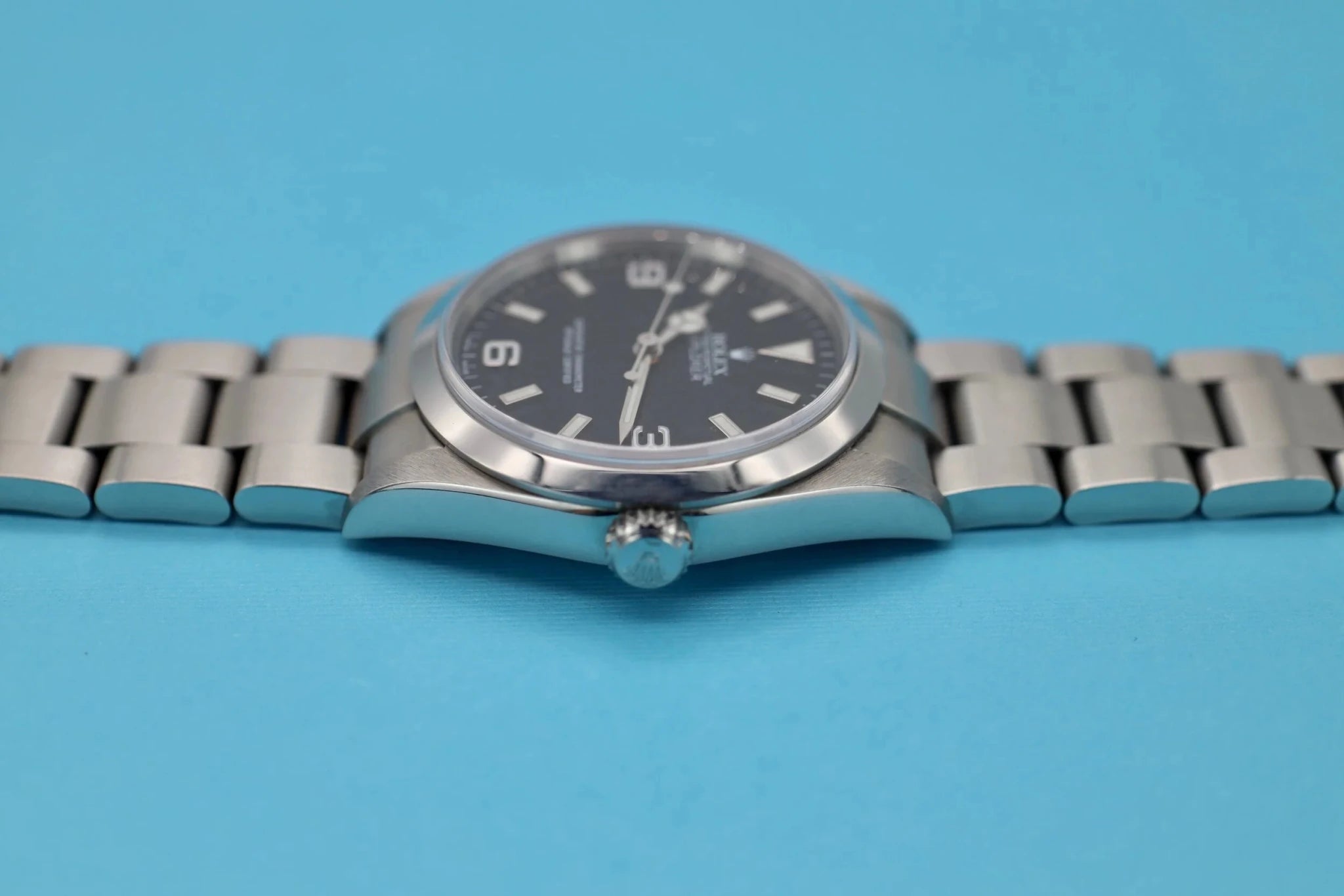 2000 Rolex Explorer I Ref. 114270 | Unpolished | Box and Booklets - Sierra Time Co