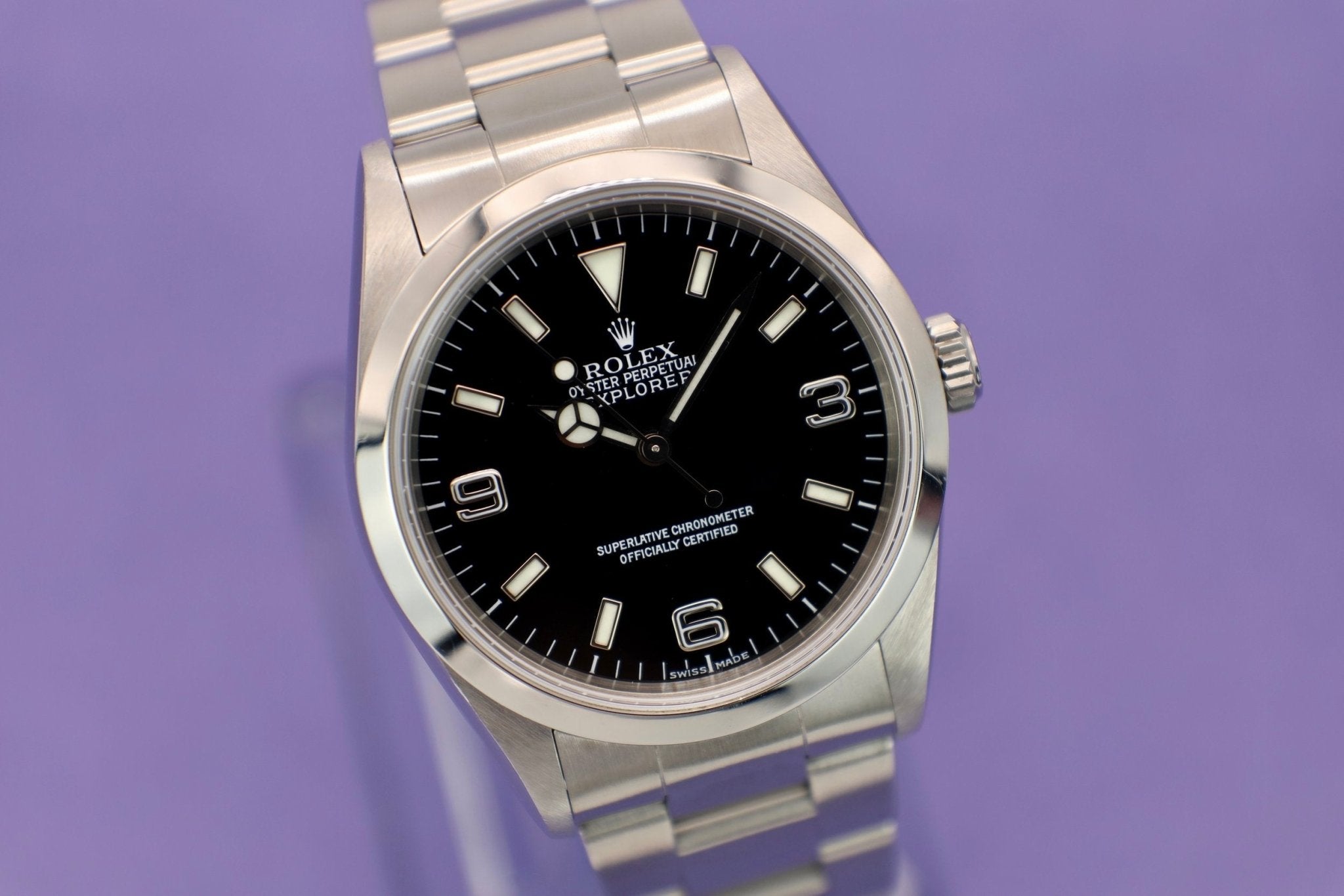 2000 Rolex Explorer I Ref. 14270 - Sierra Time Co