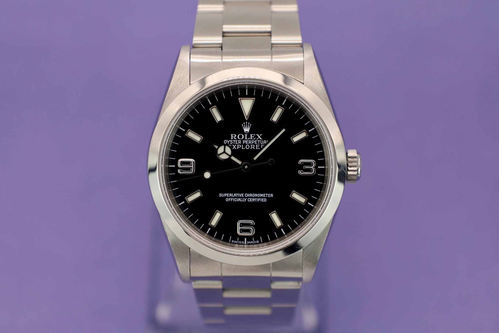 2000 Rolex Explorer I Ref. 14270 - Sierra Time Co