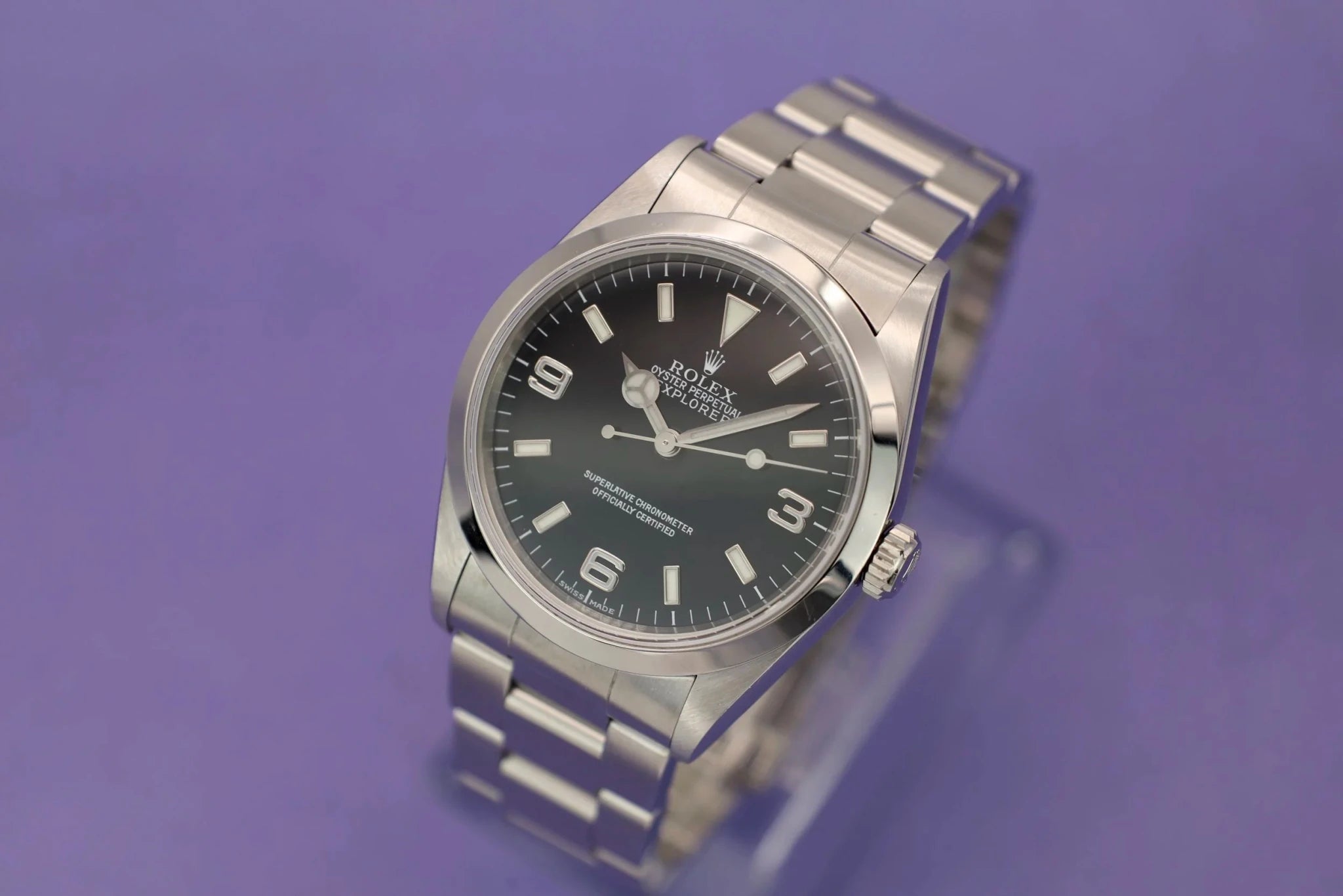 2000 Rolex Explorer I Ref. 14270 - Sierra Time Co