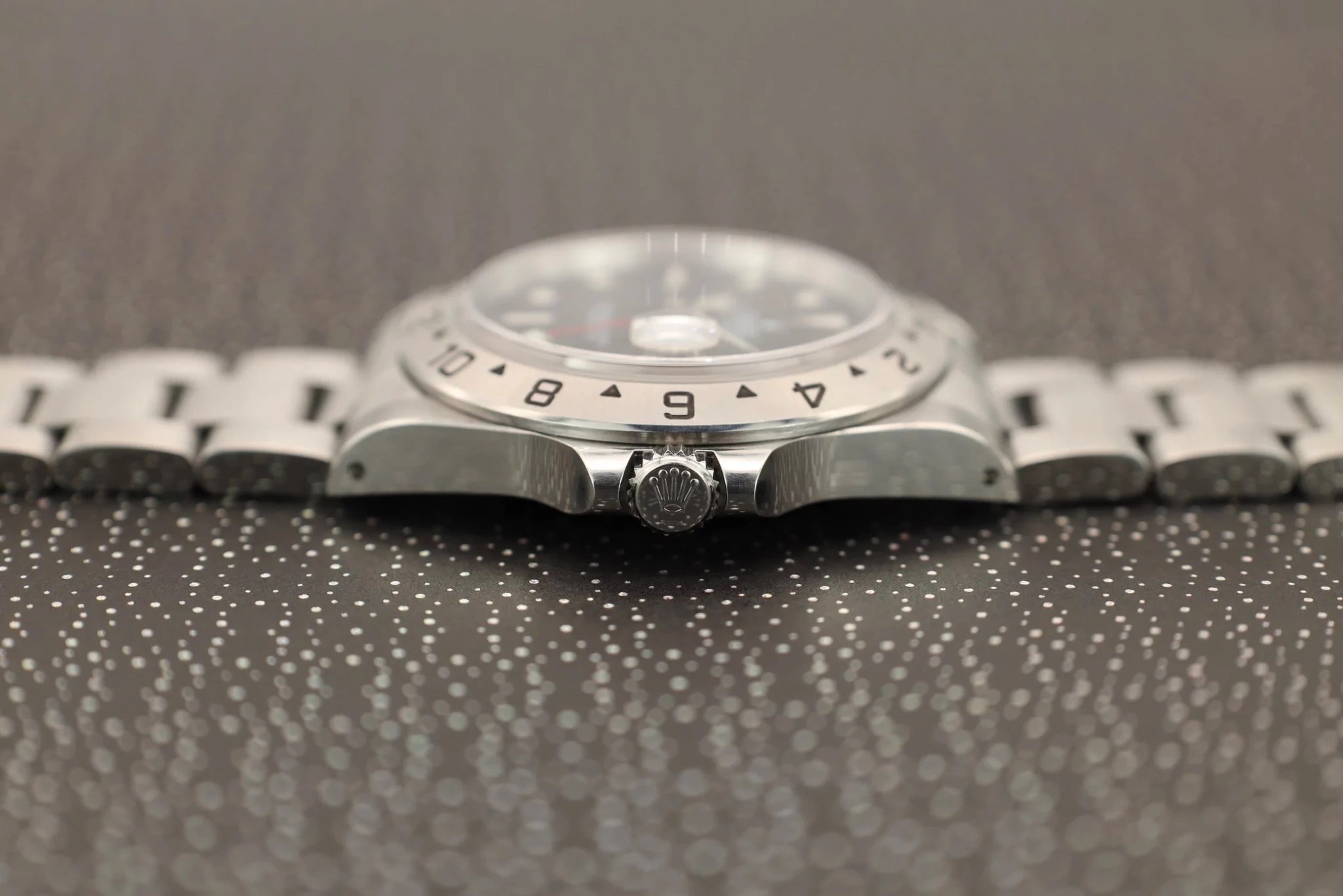 2000 Rolex Explorer II Ref. 16570 | Black Dial | Box and Papers - Sierra Time Co