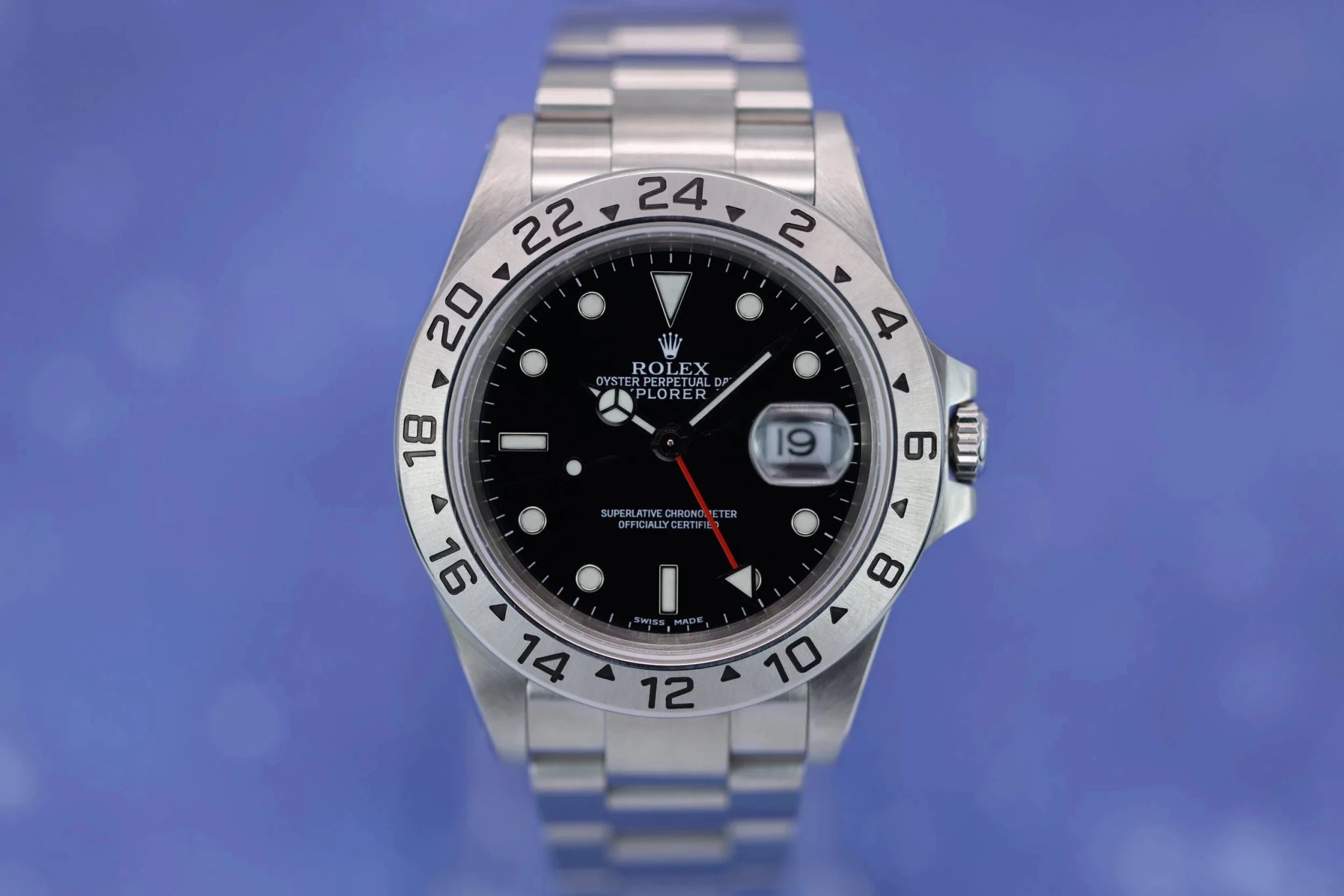 2000 Rolex Explorer II Ref. 16570 | Box and Papers - Sierra Time Co